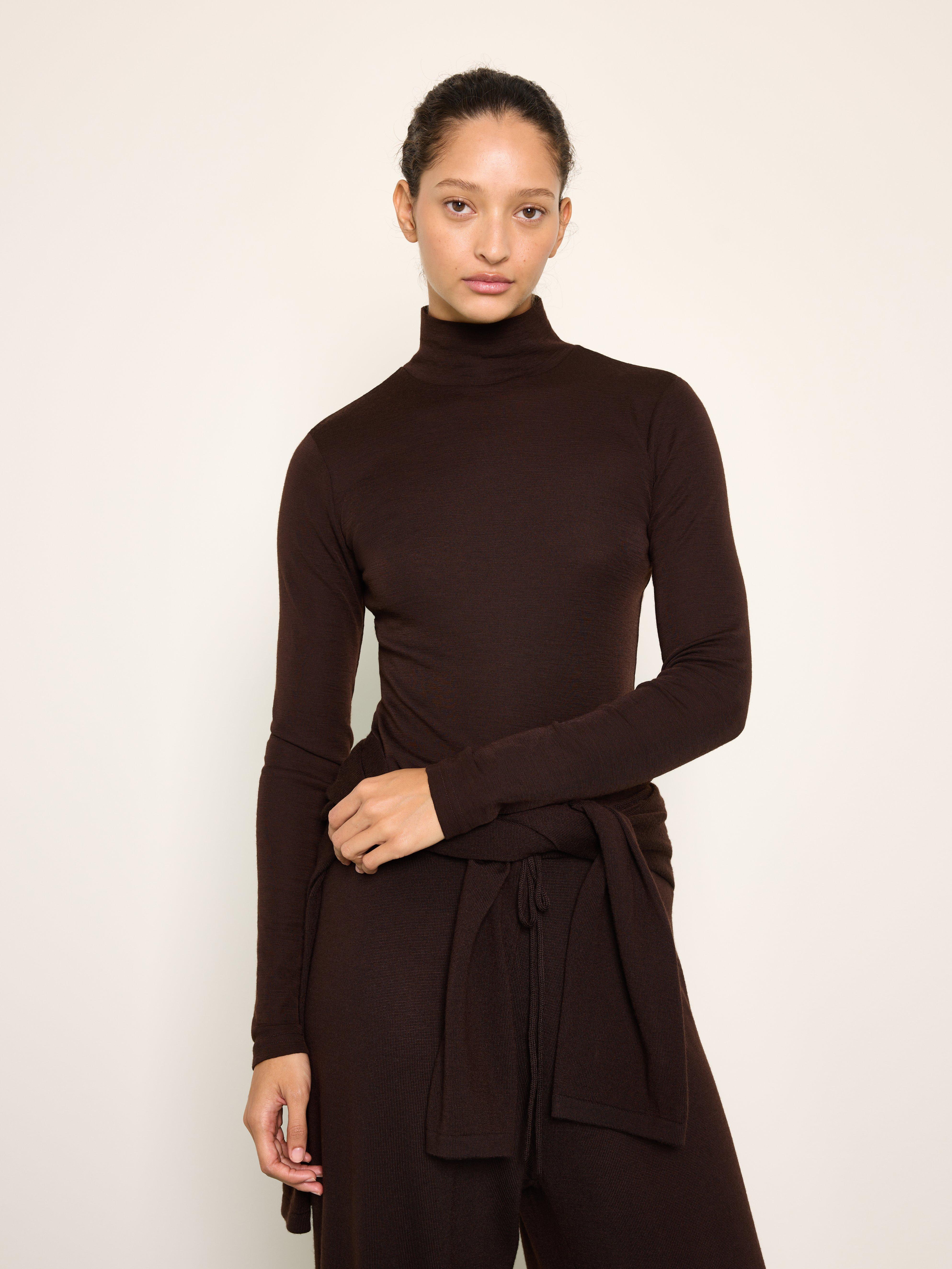 Top - Womens Wear - Brown