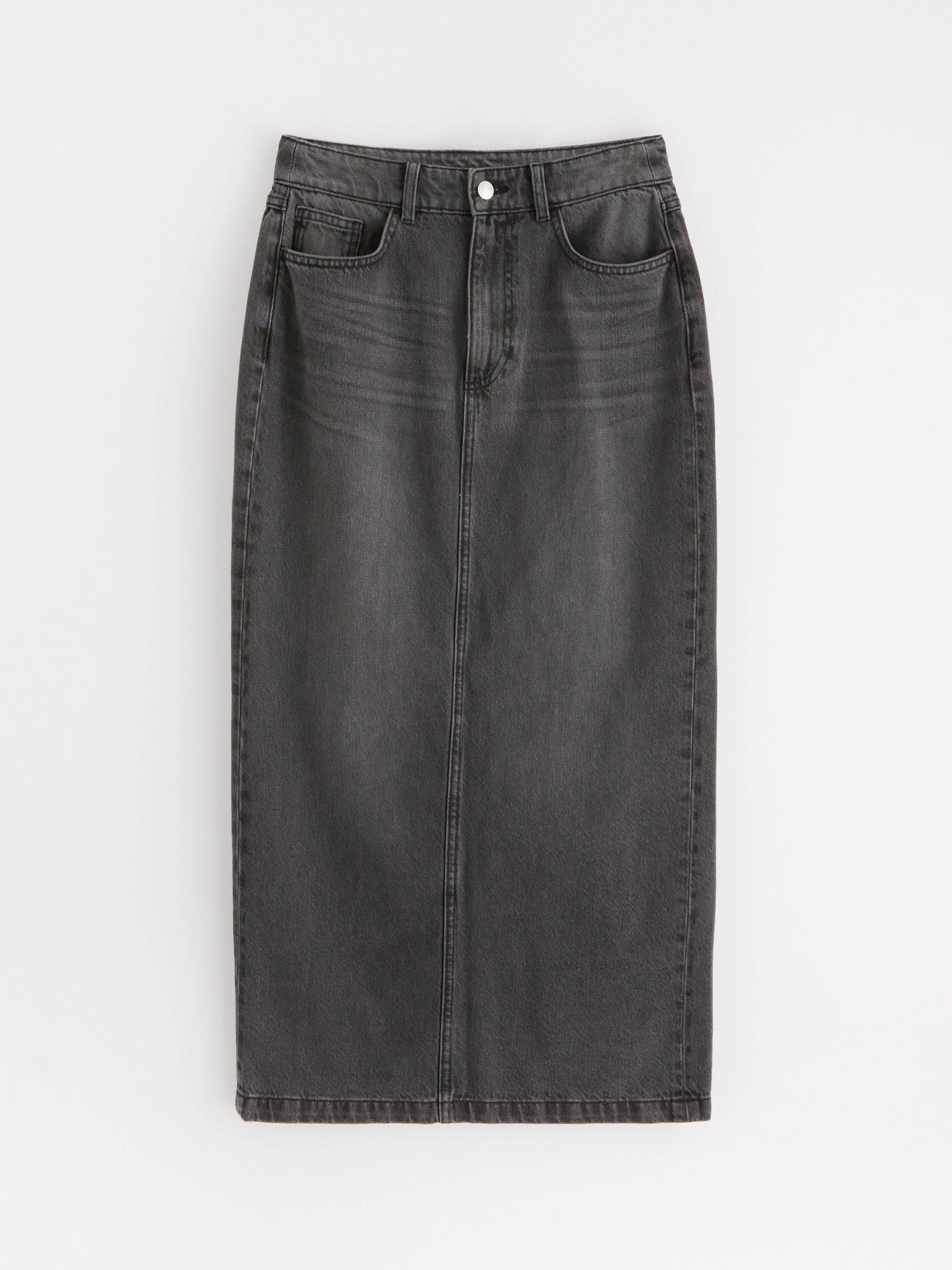 Maxi Skirt - Womens Wear - Grey