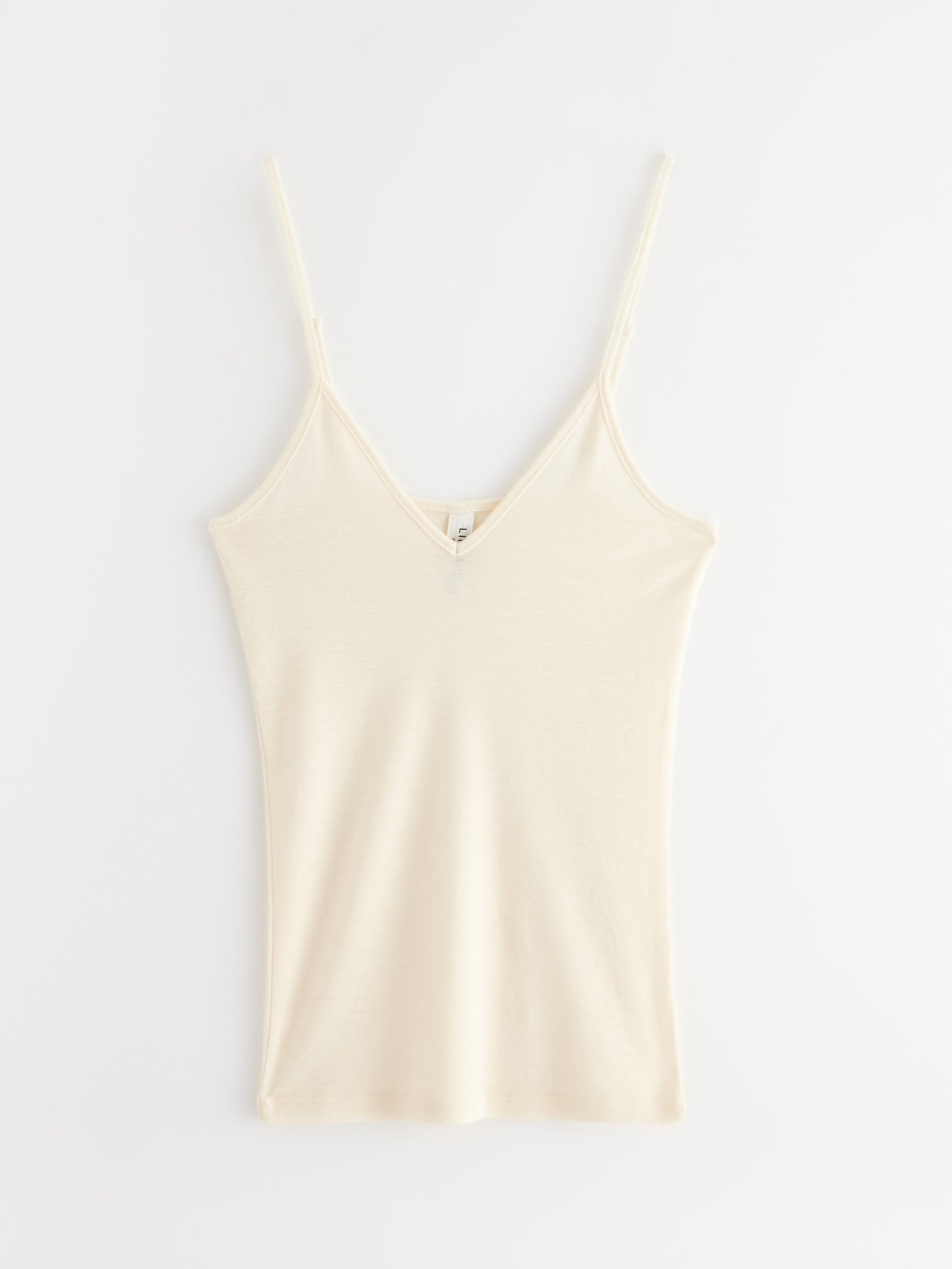 Camisole - Dame - Hvid