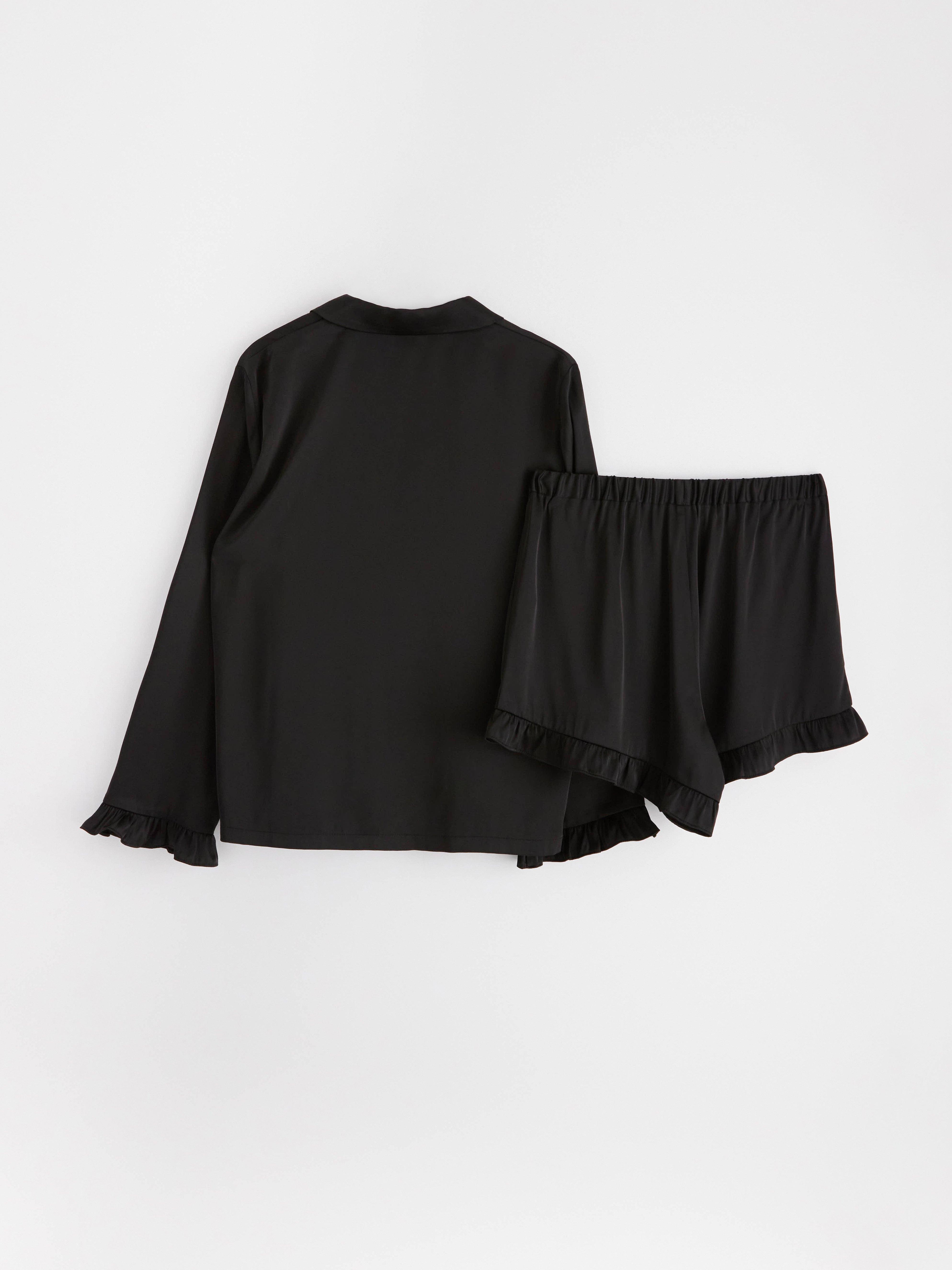 Pyjama Set - Lingerie - Black