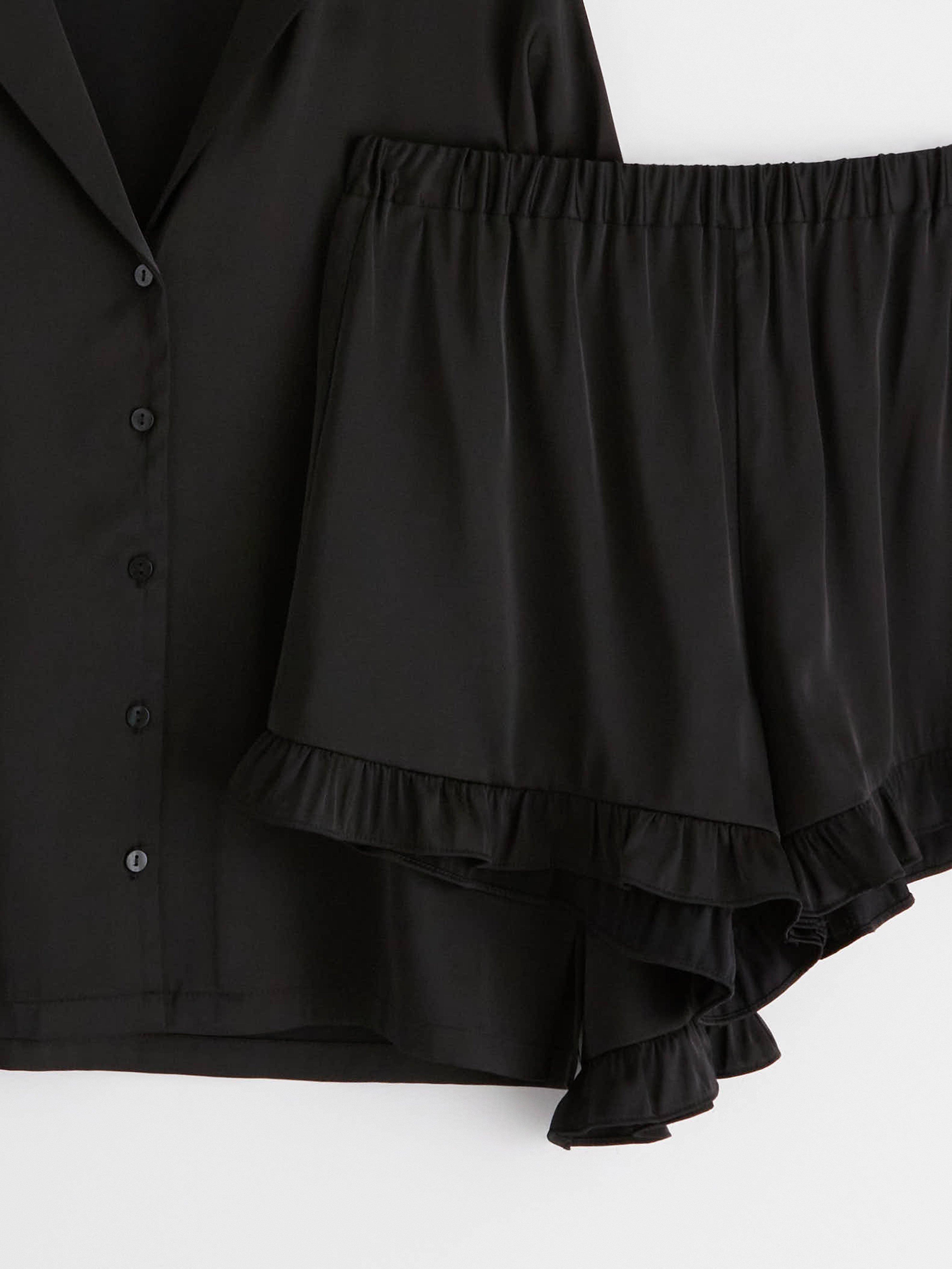 Pyjama Set - Lingerie - Black