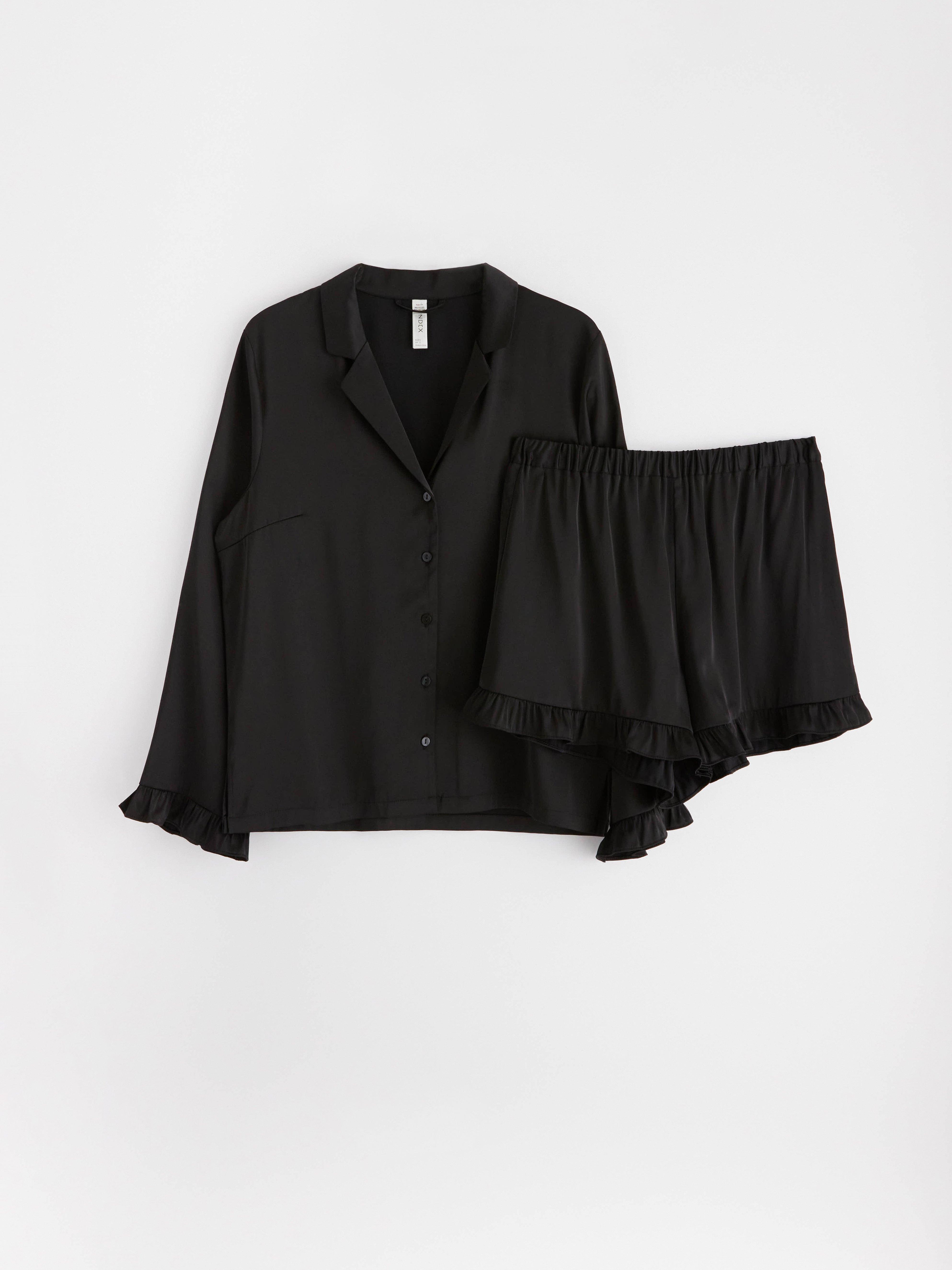 Pyjama Set - Lingerie - Black