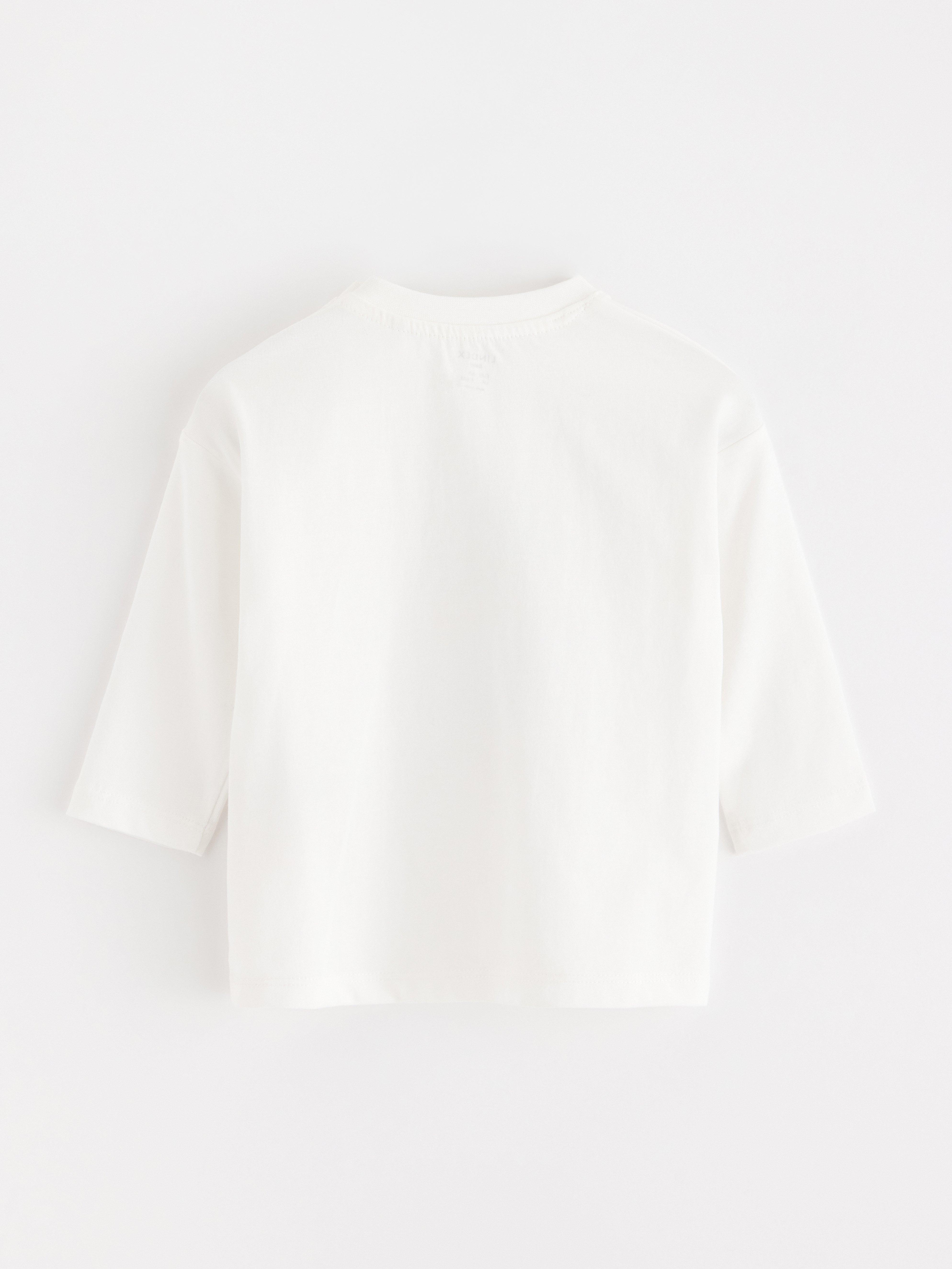 Top - Kids Wear - White
