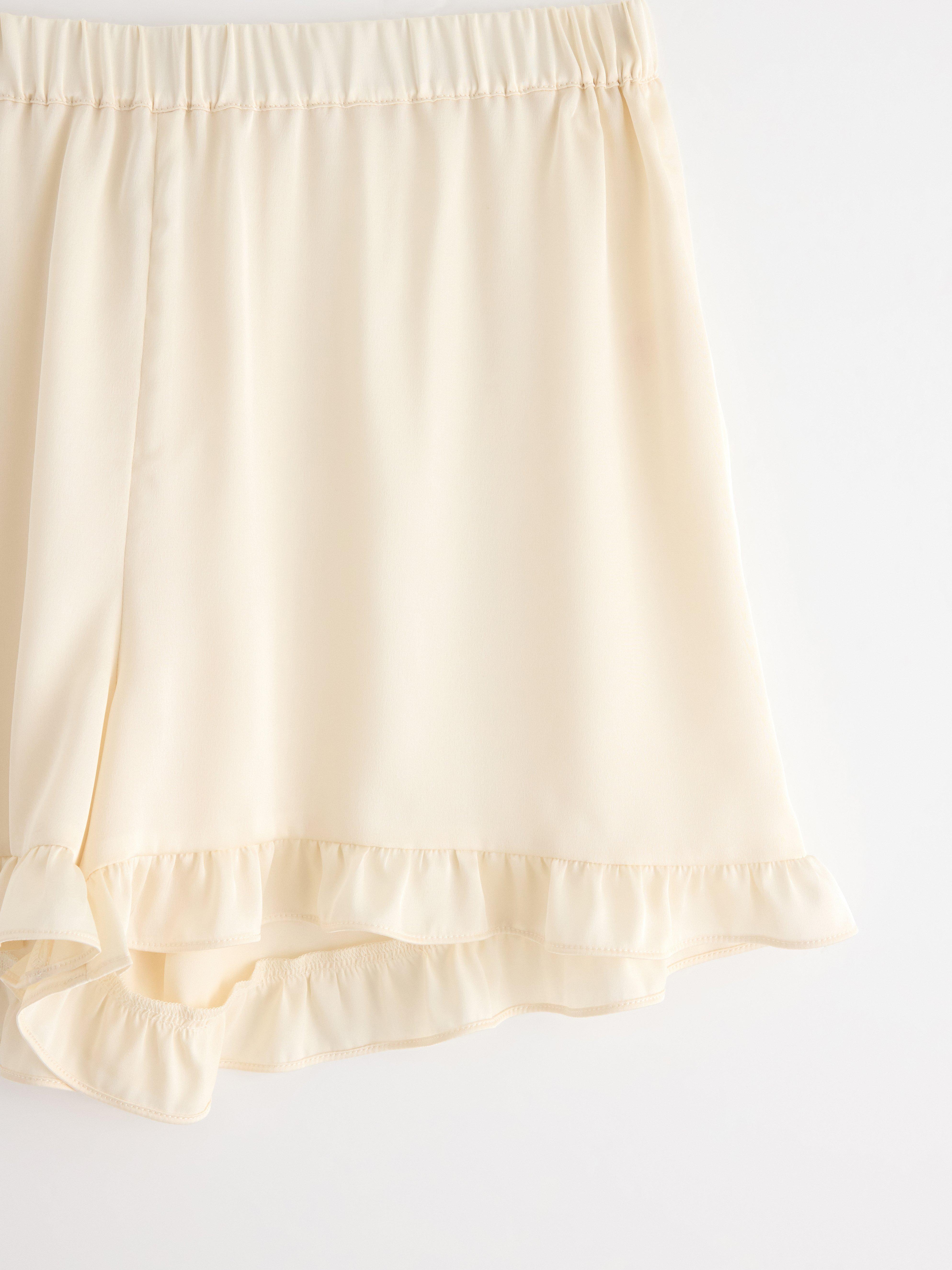 Pyjama Shorts - Lingerie - White