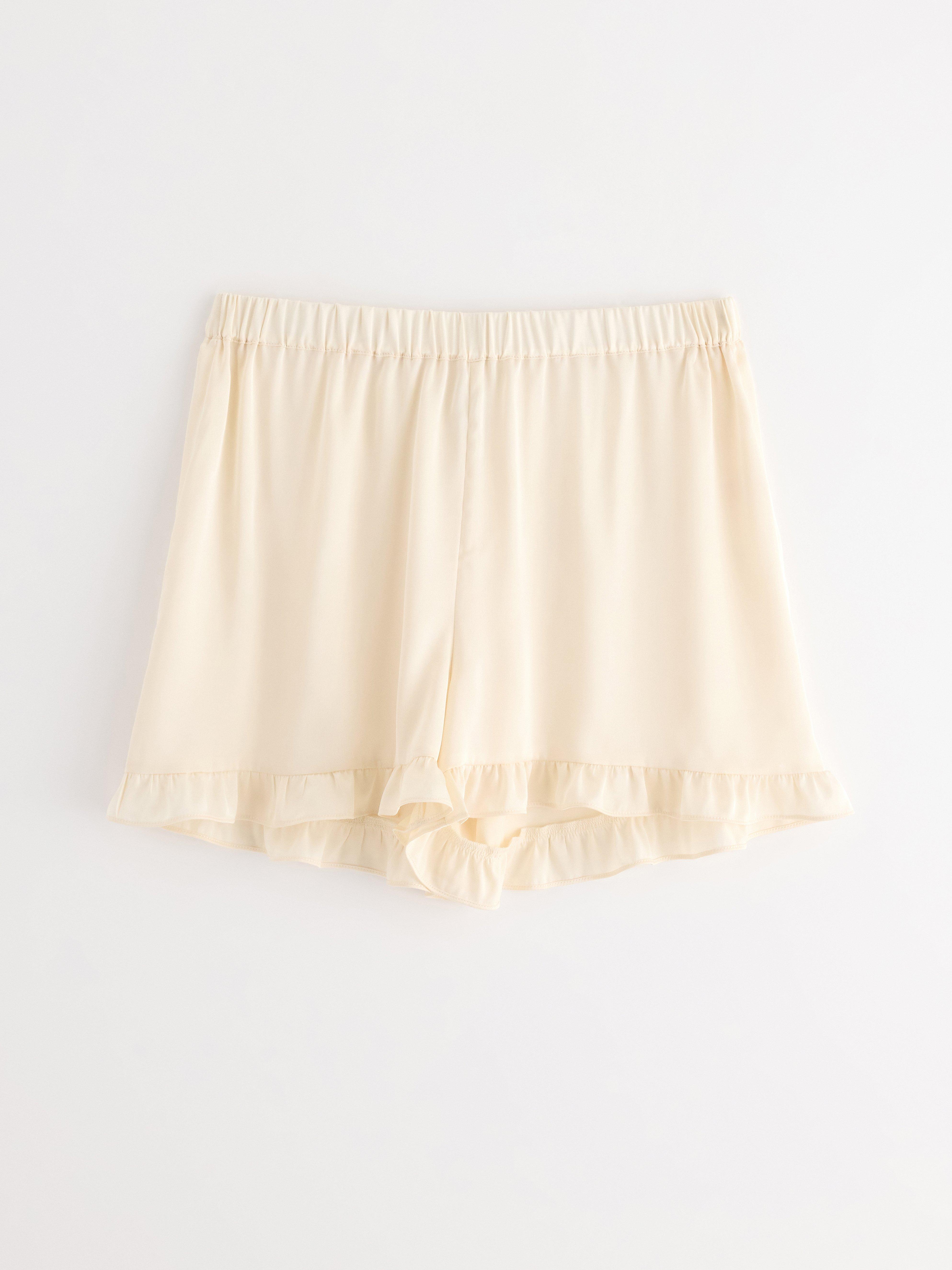 Pyjamasshorts - Underkläder - Vit