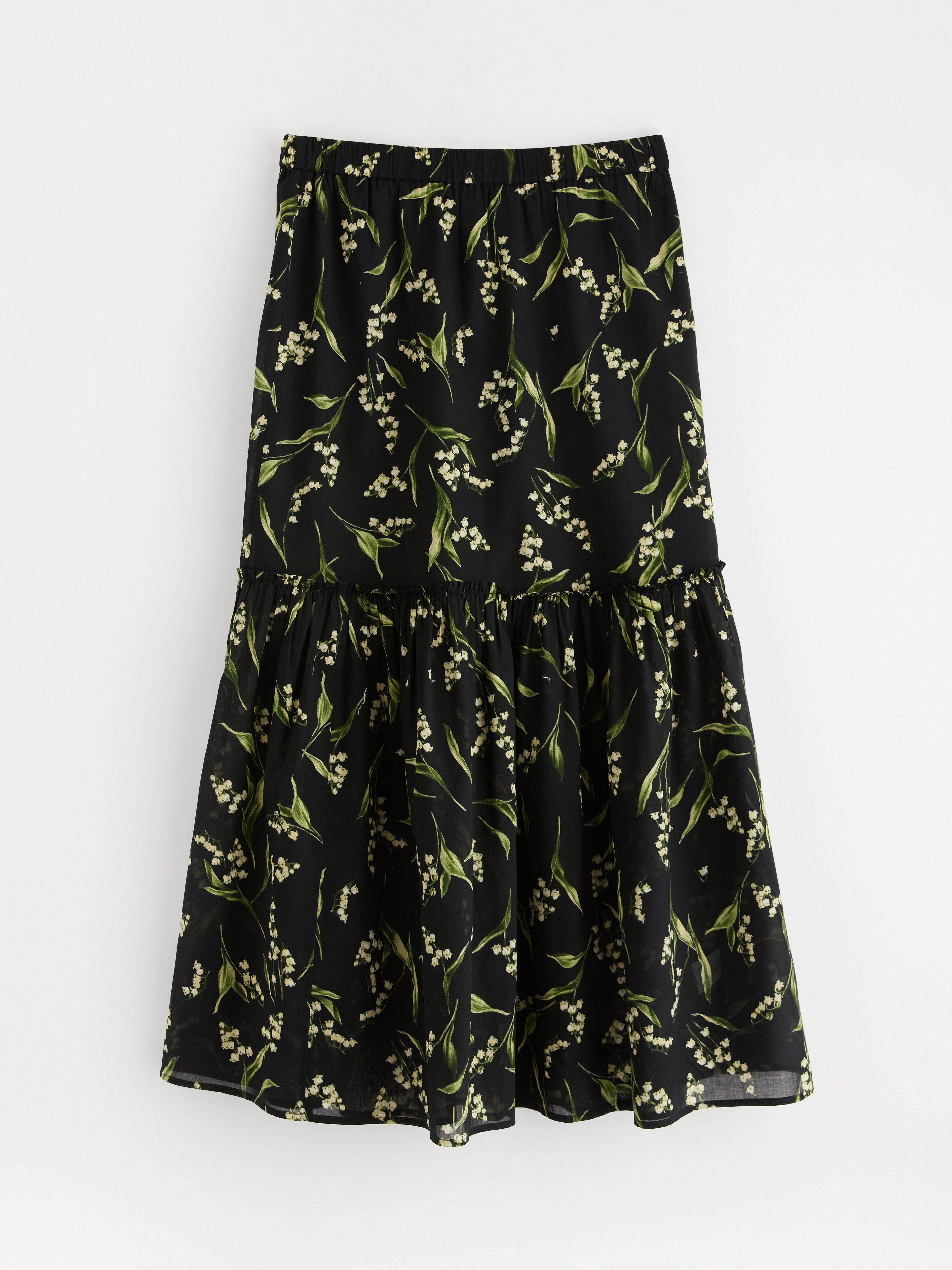 Maxi Skirt - Womens Wear - Black
