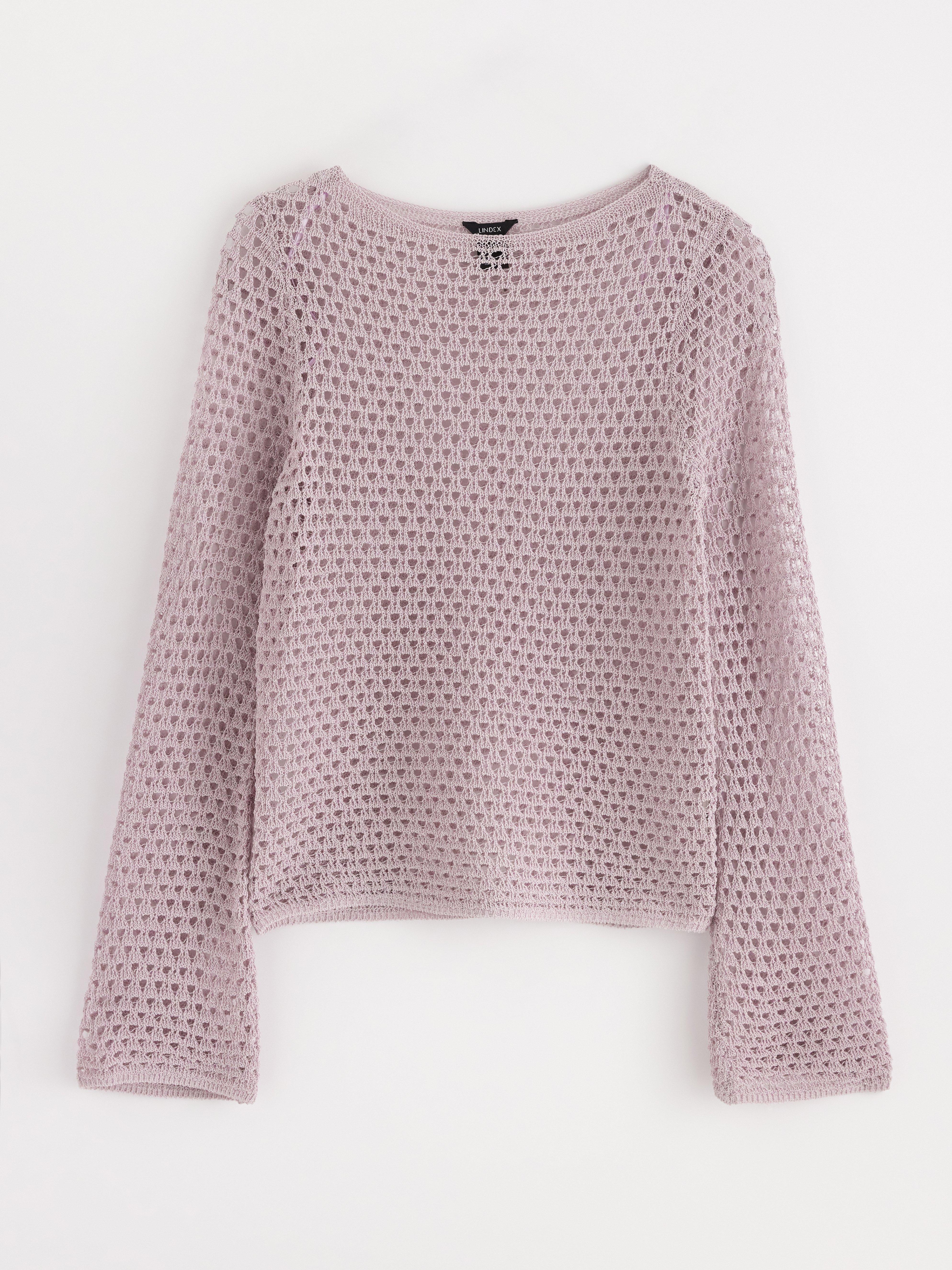Sweater - Dame - Lilla