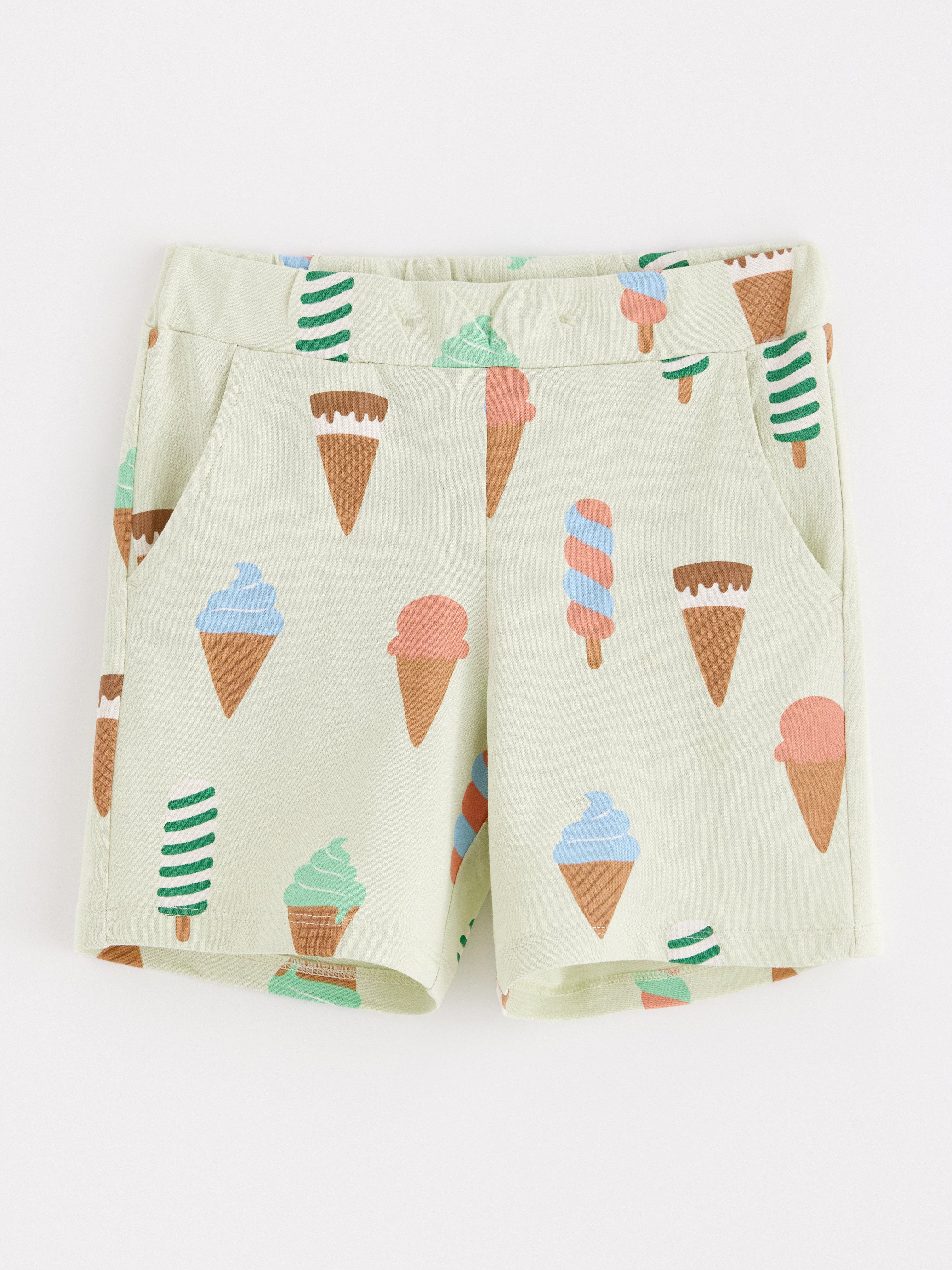 Šortky - Děti - Zelená