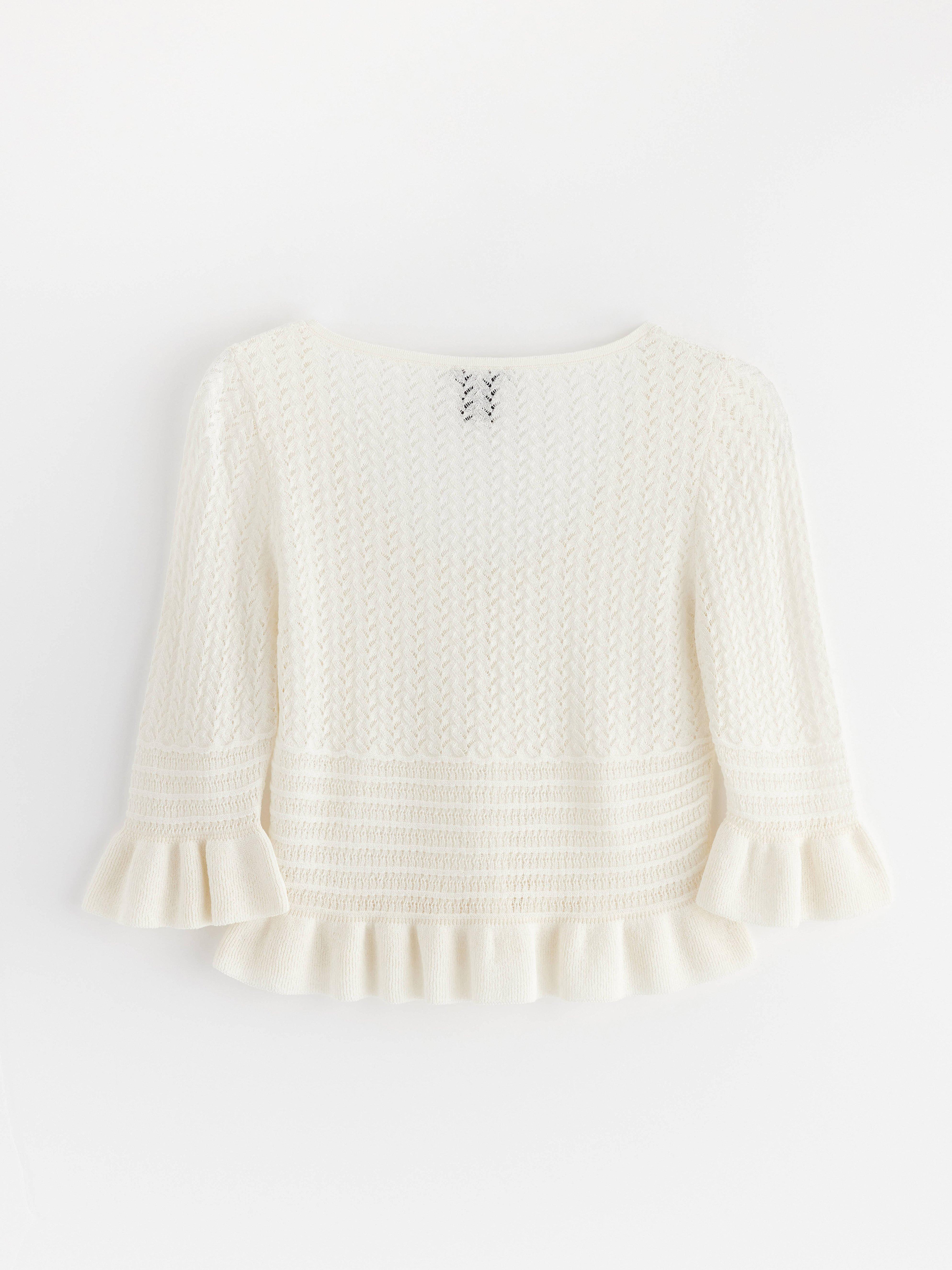 Cardigan - Womens Wear - White