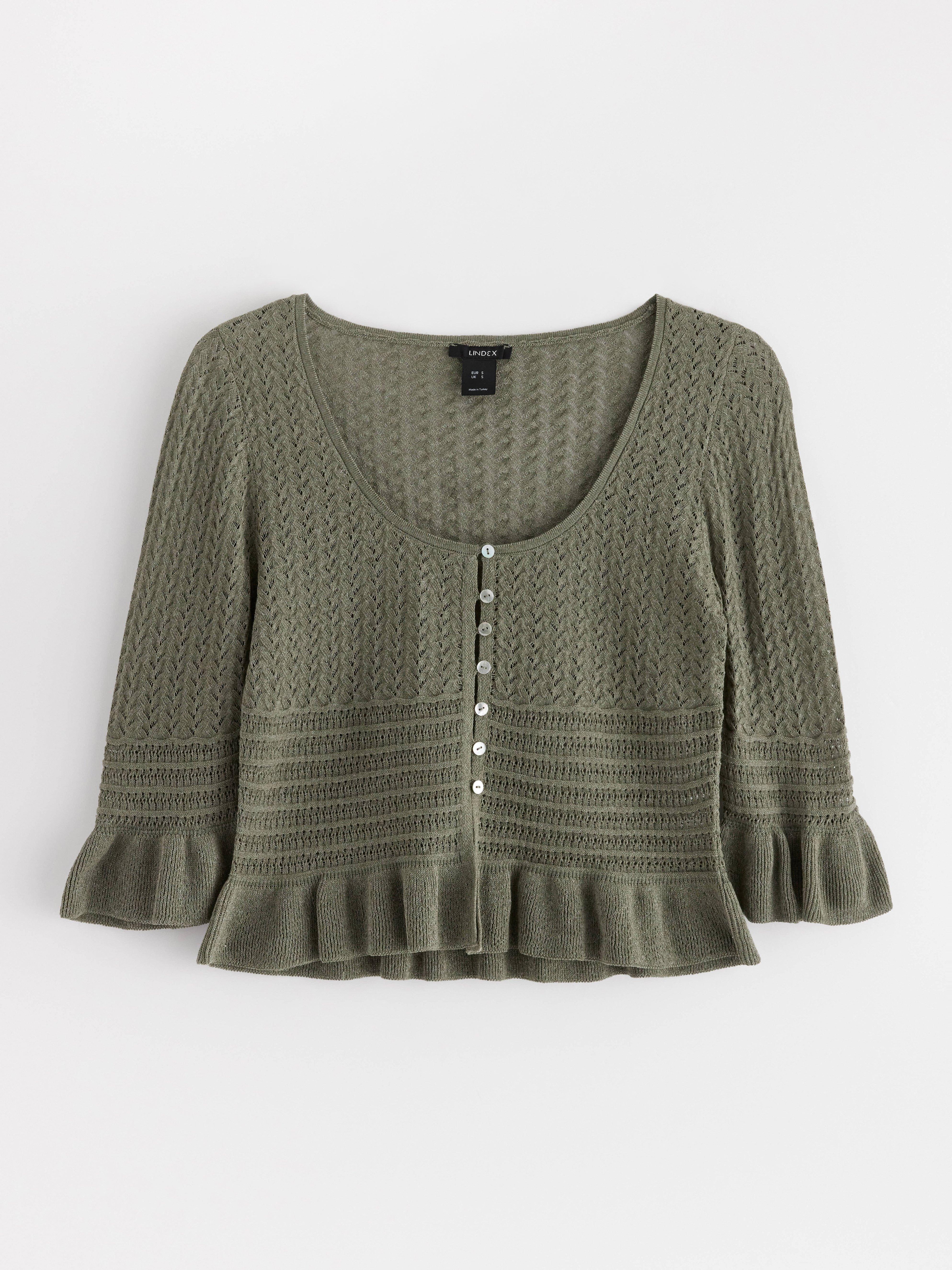 Cardigan - Womens Wear - Green
