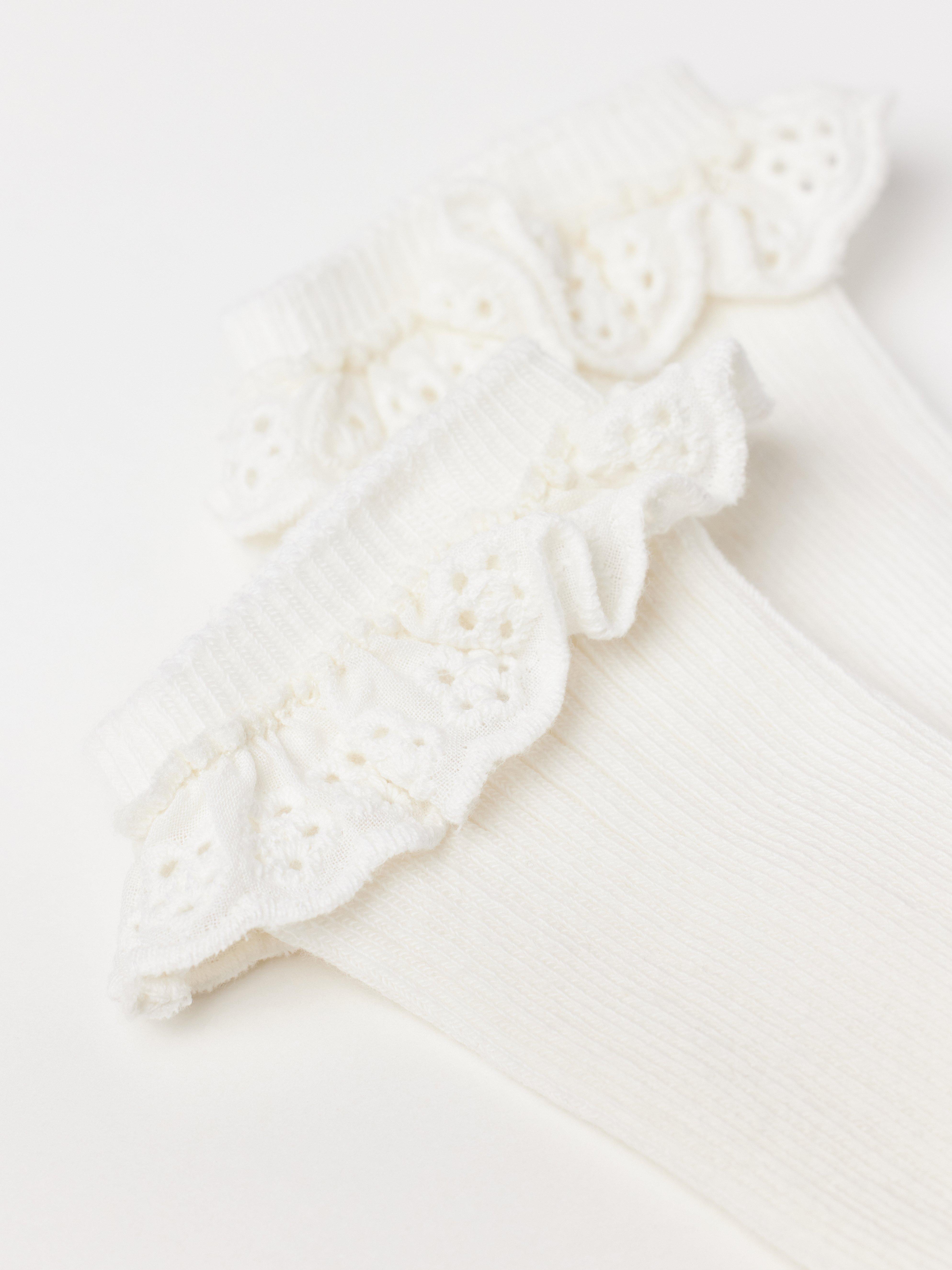 Socks - Kids Wear - White