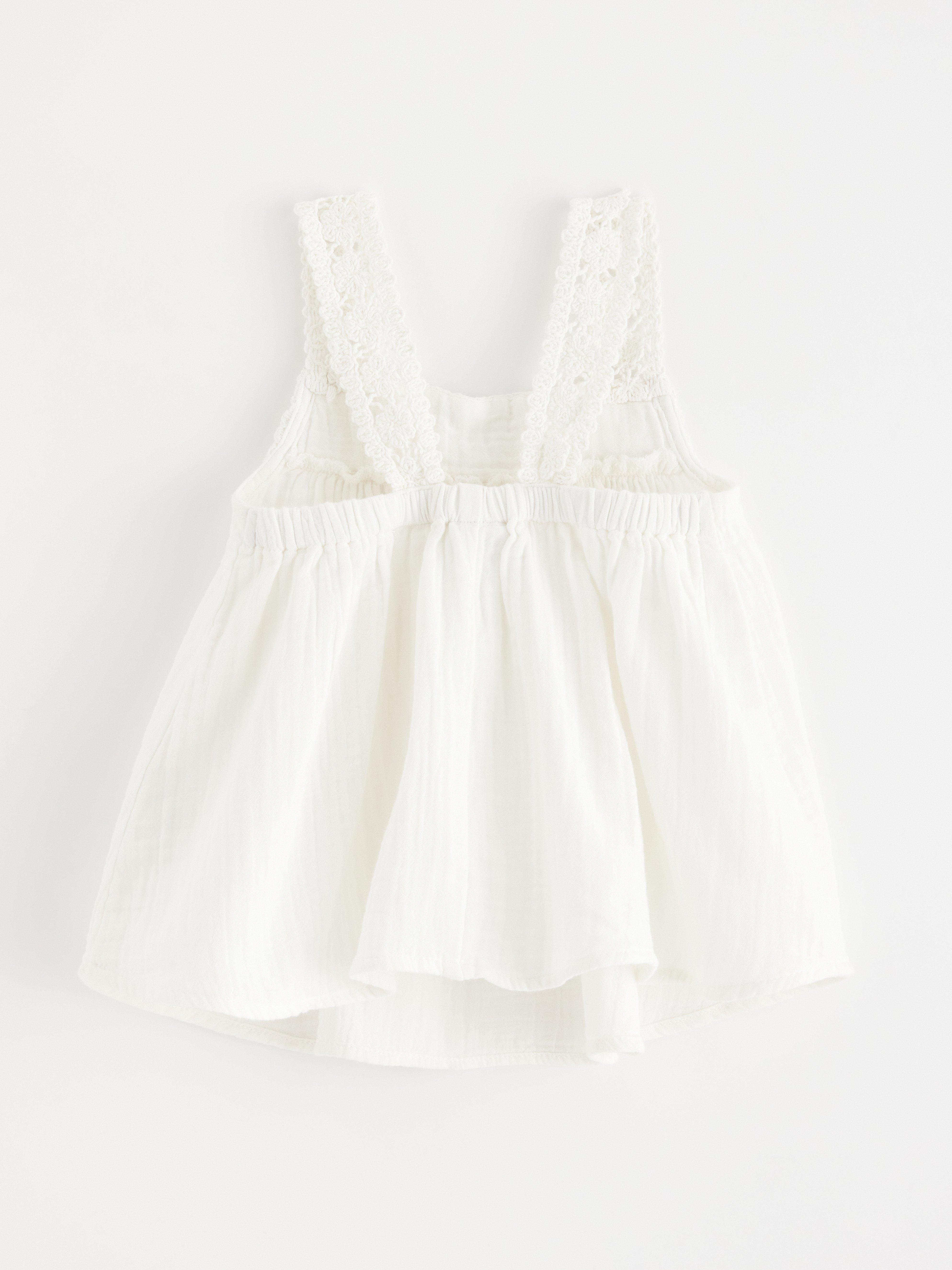 Singlet - Kids Wear - White