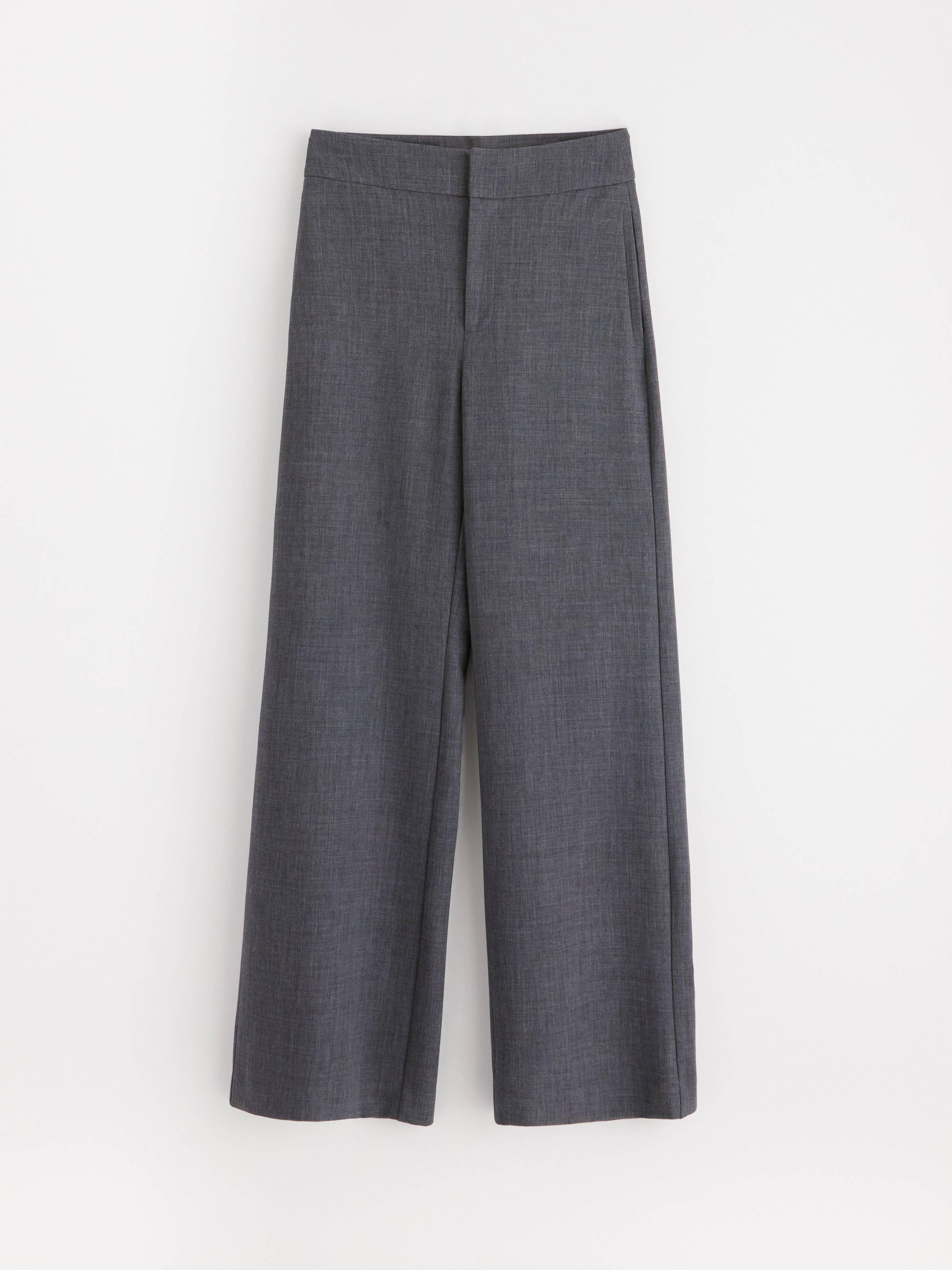 LYKKE wide trousers with high waist