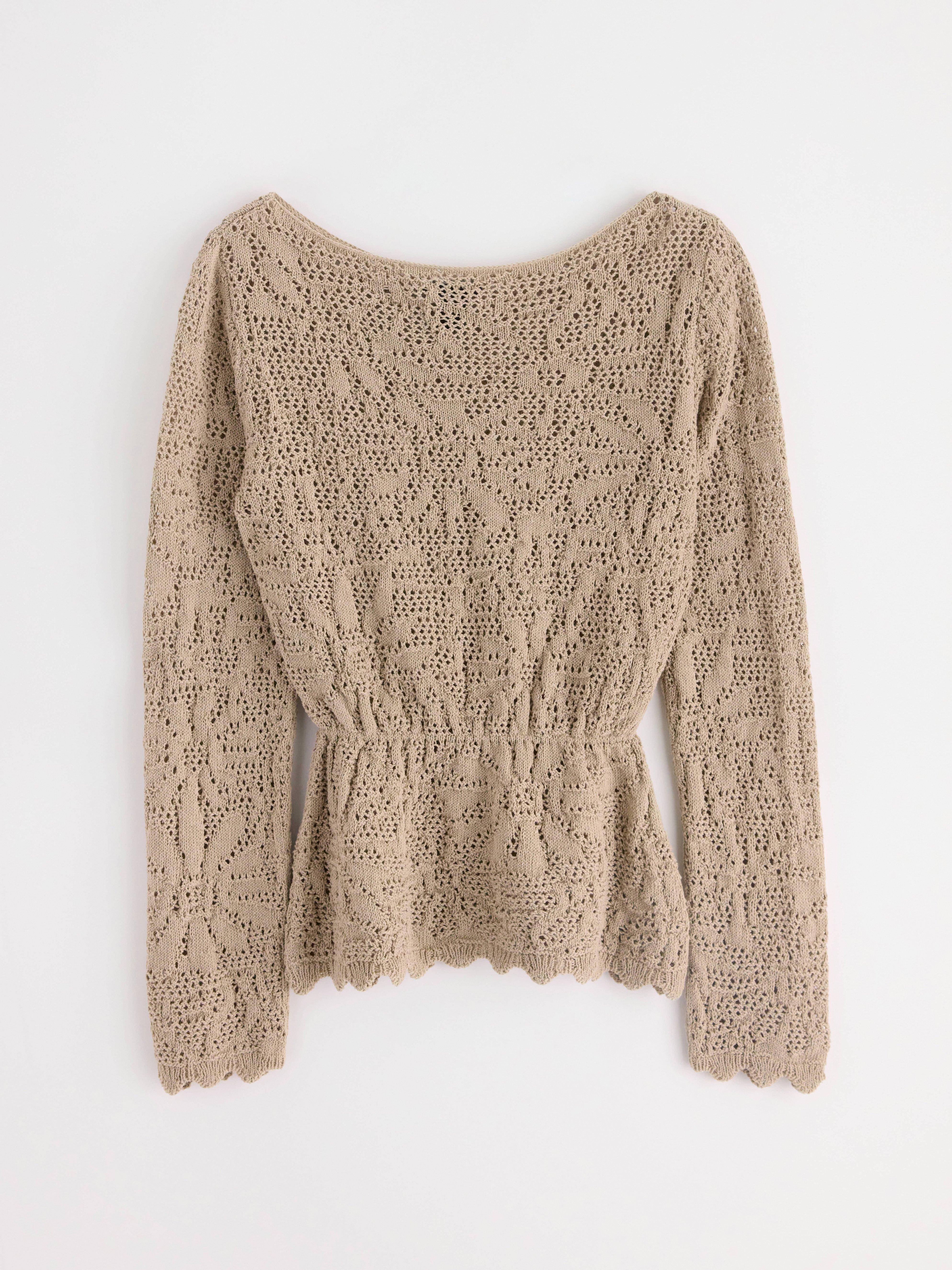 Pusero - Naiset - Beige
