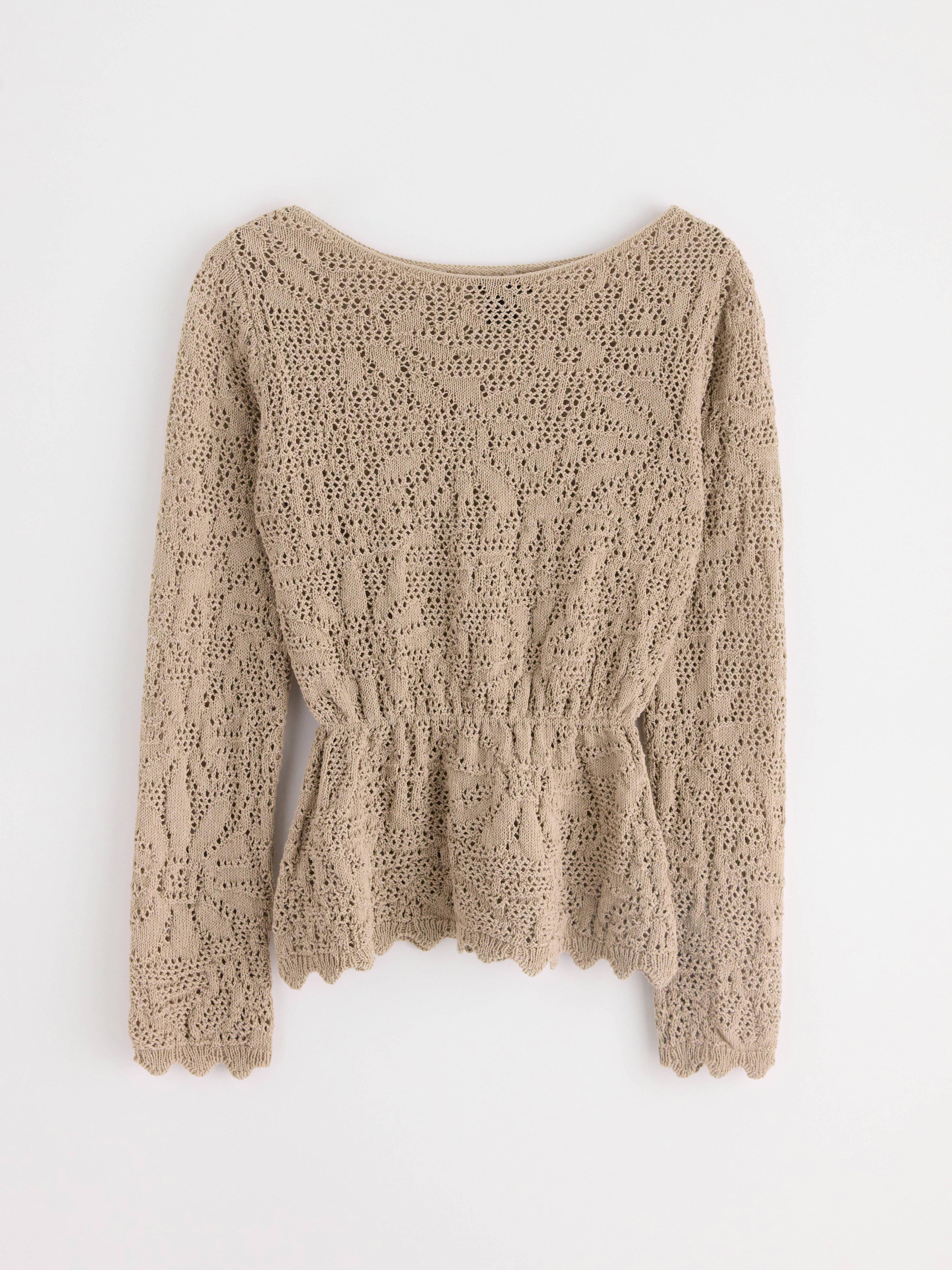 Pusero - Naiset - Beige