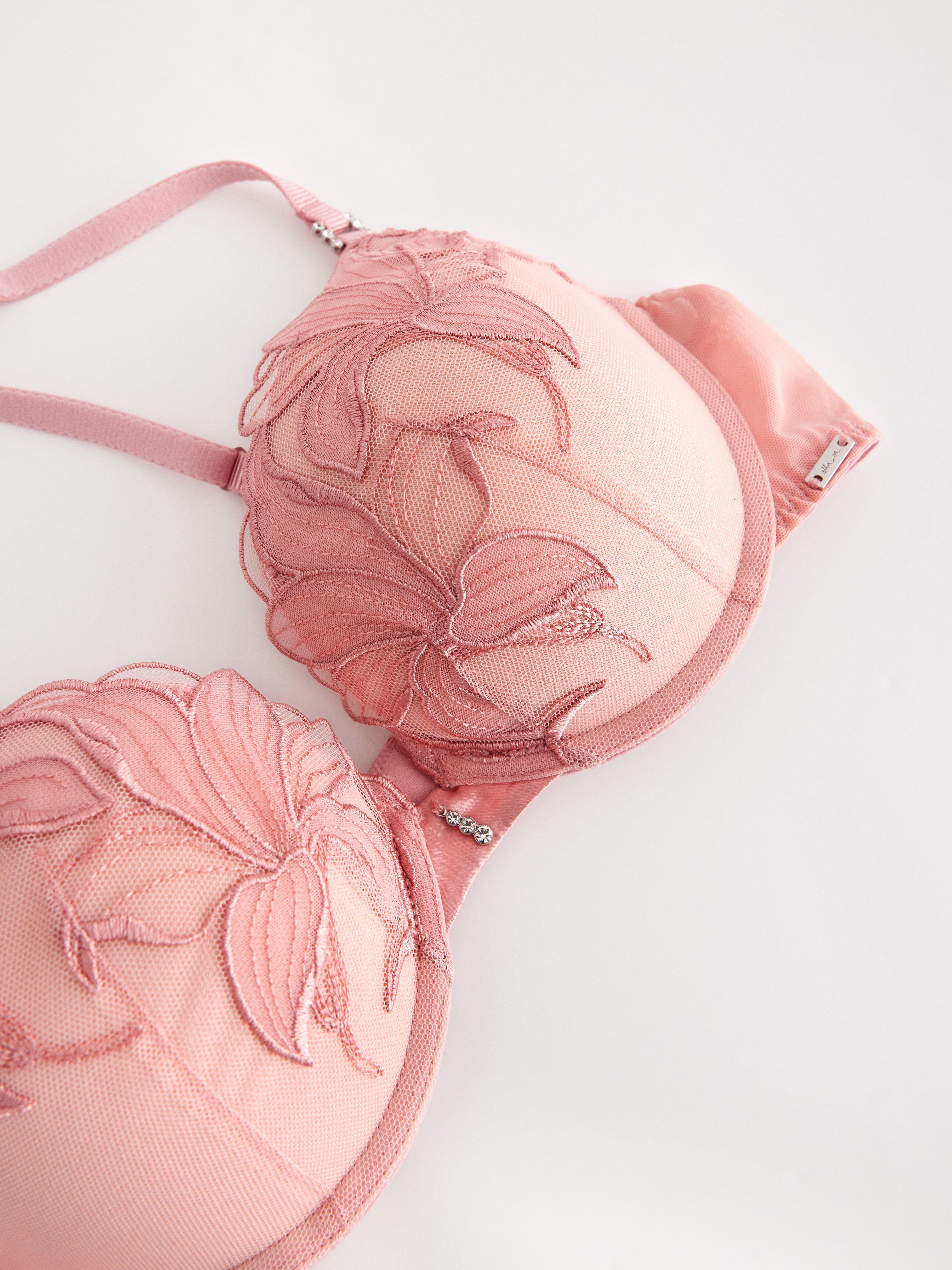 Push Up Bra - Lingerie - Pink