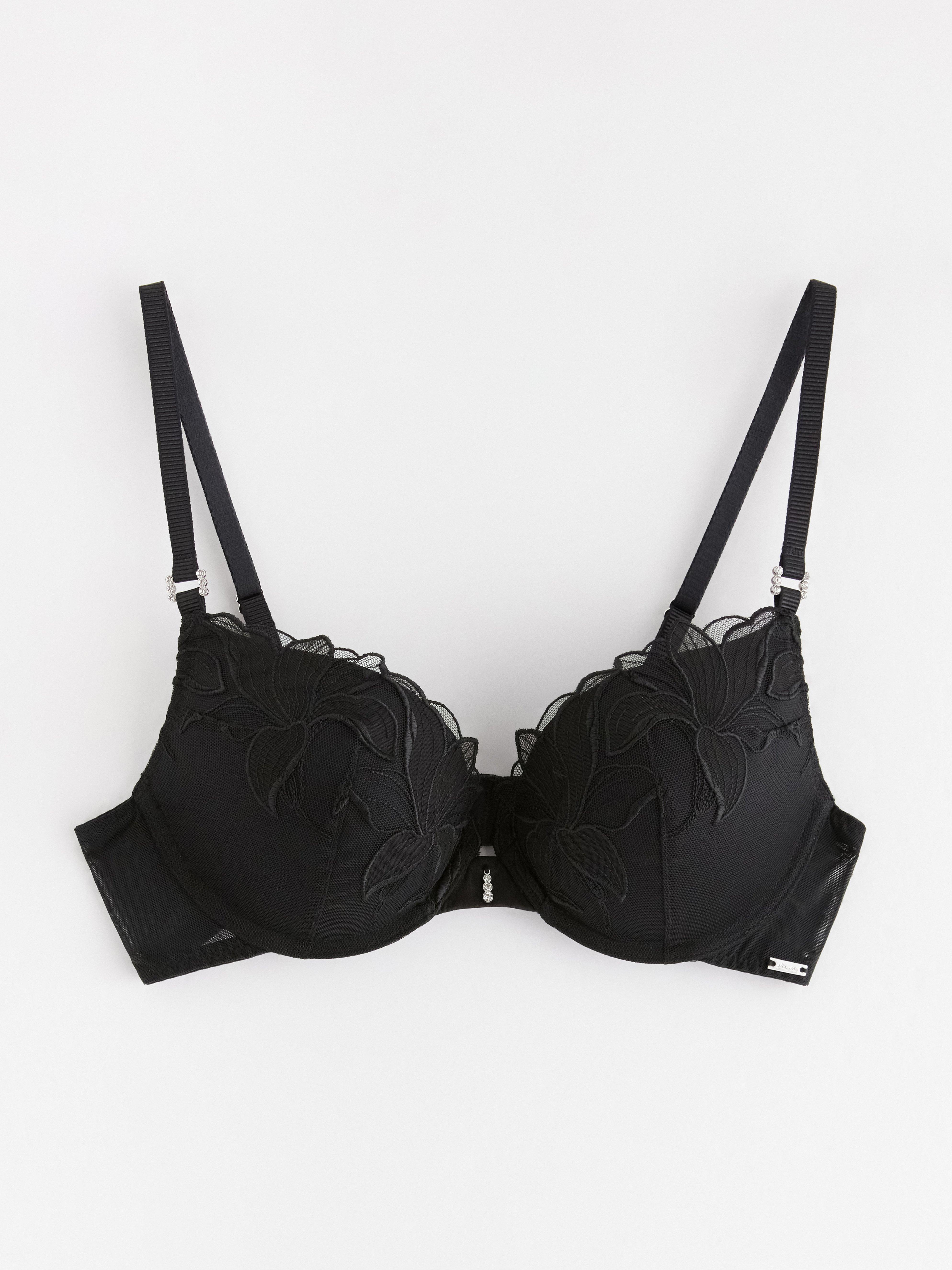 Push Up Bra - Lingerie - Black