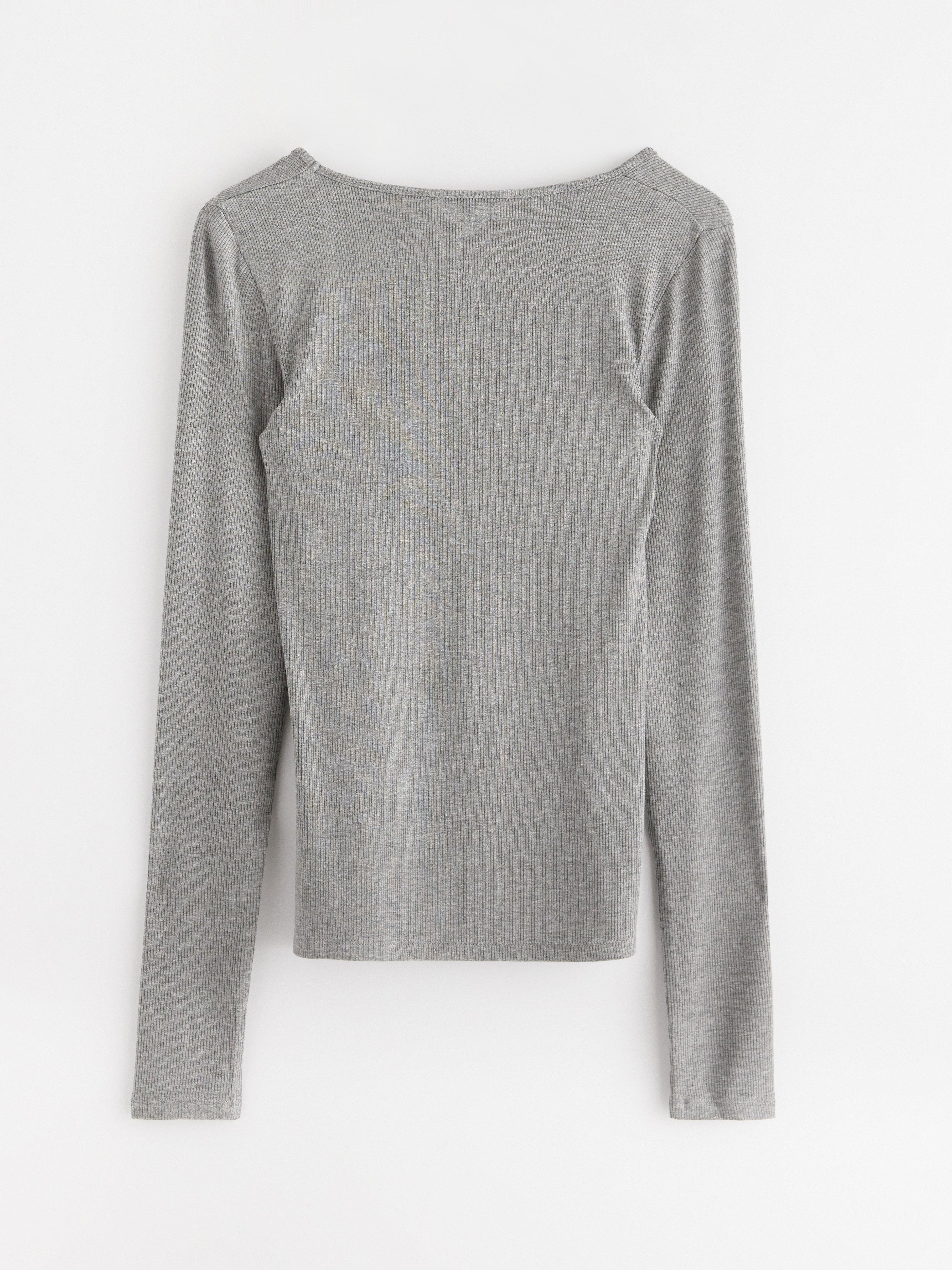 Top - Womens Wear - Grey