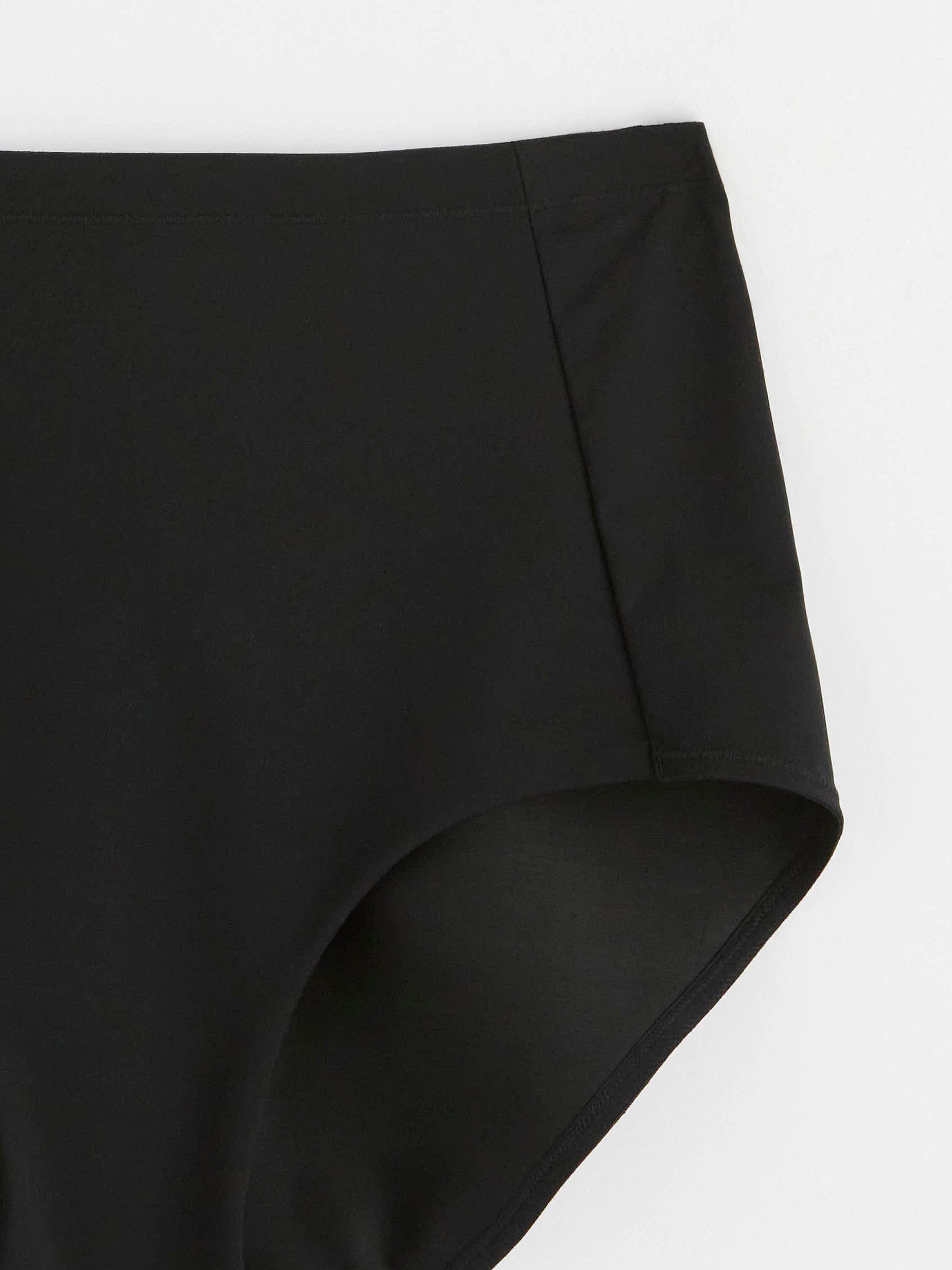 Shapingtrosor med hög midja - Underkläder - Svart