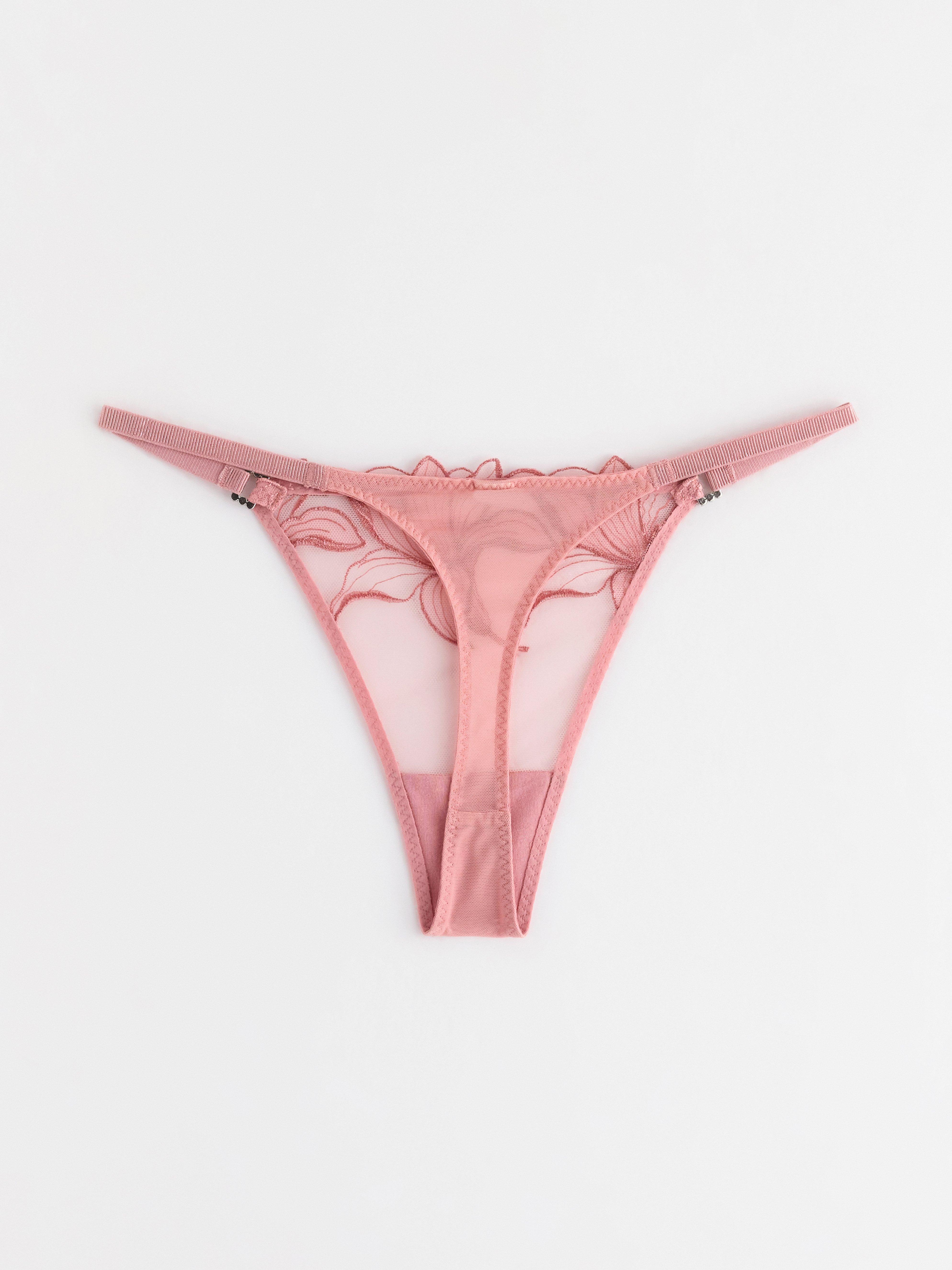 Thong Low - Lingerie - Pink