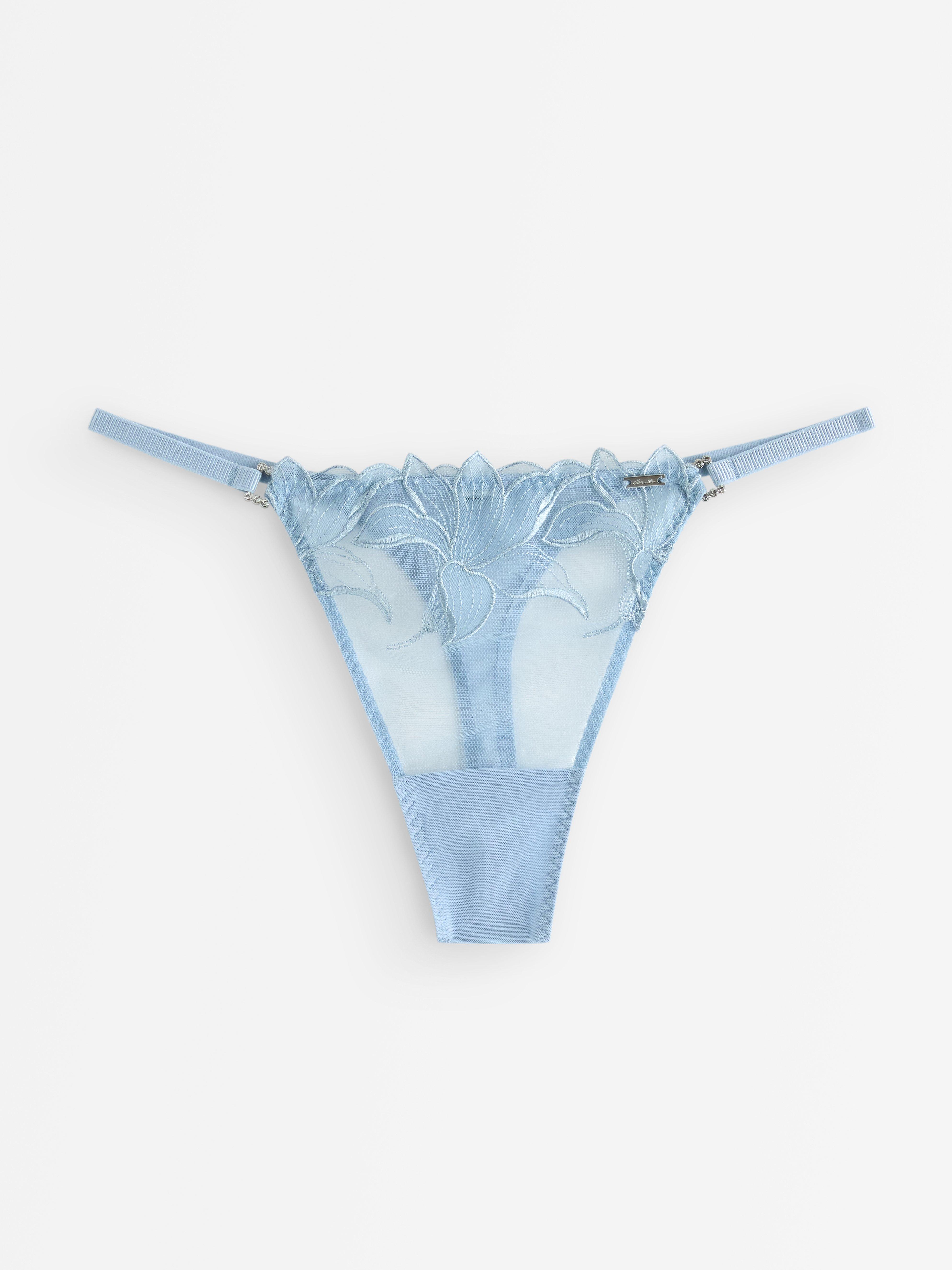 Thong Low - Lingerie - Blue