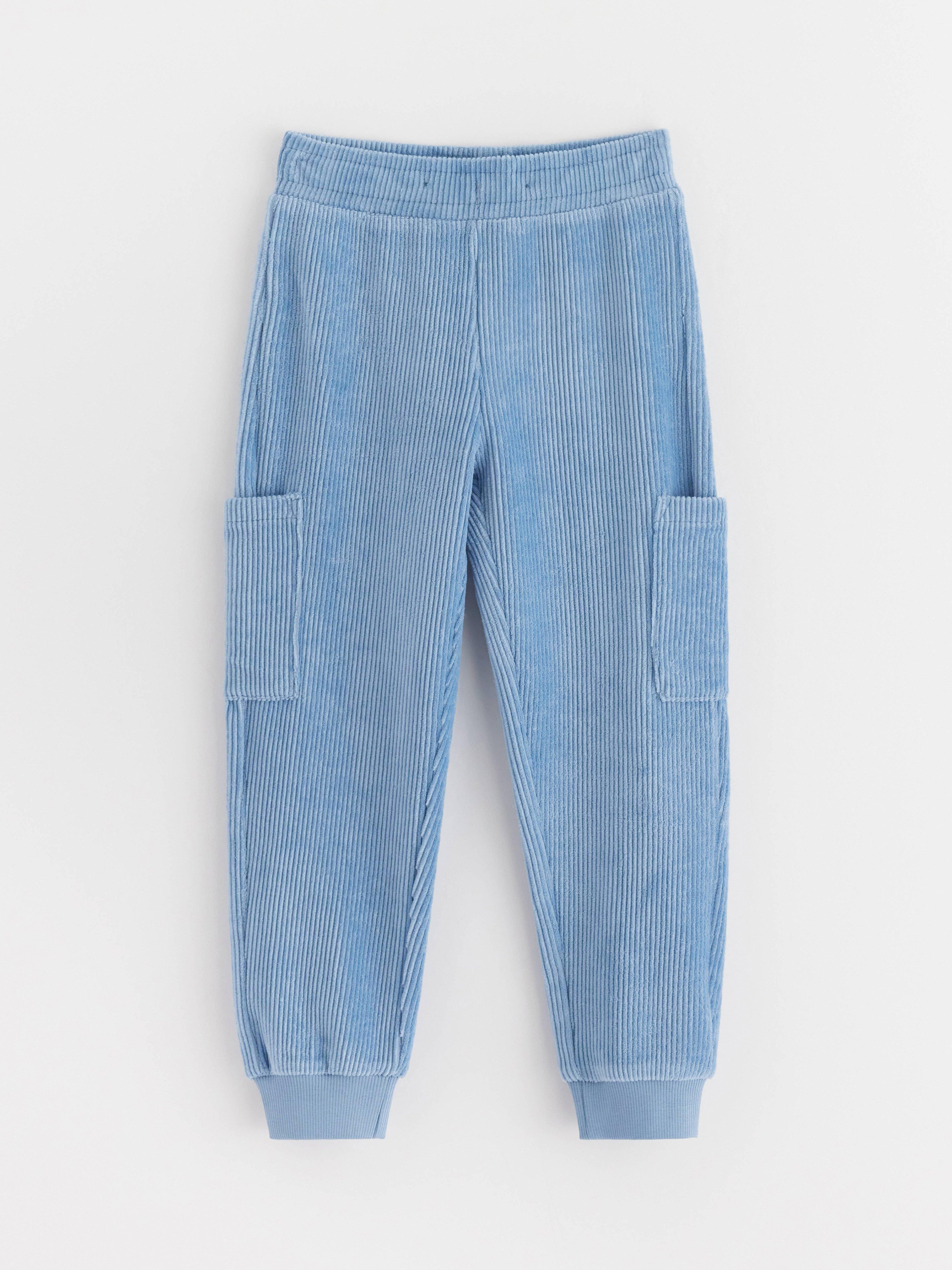Cargo Trousers - Kids Wear - Blue