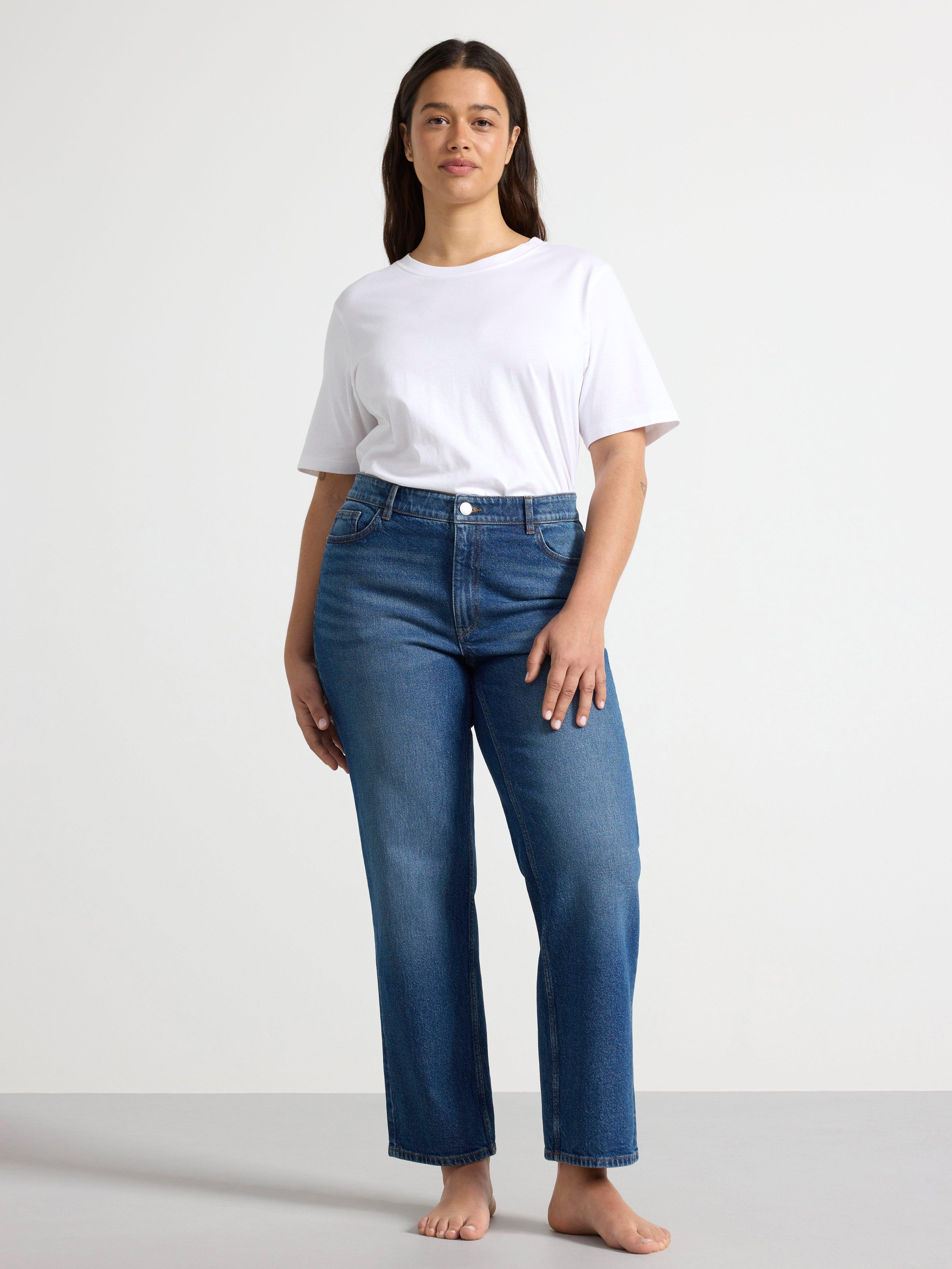 Cropped stretch jeans store