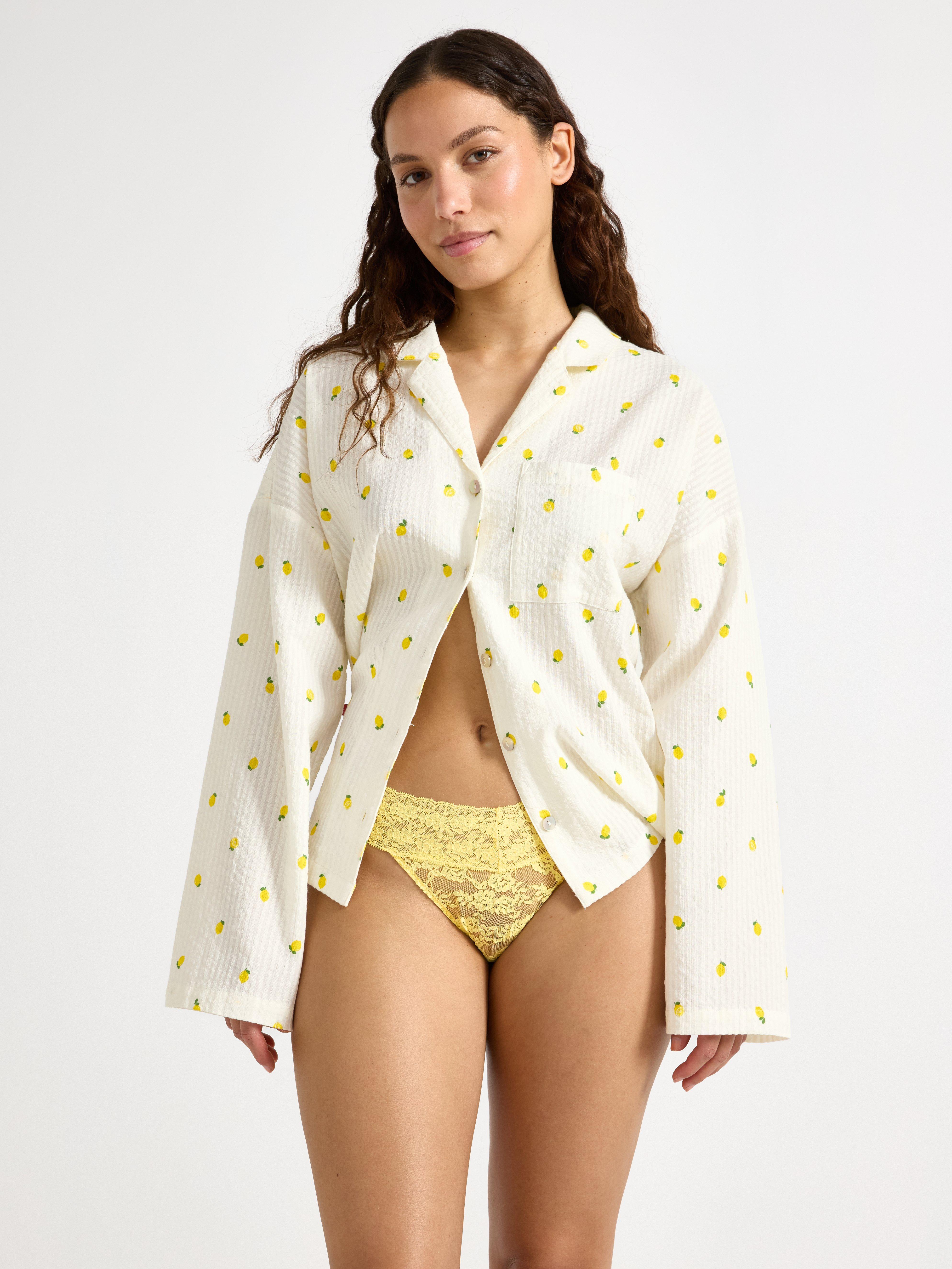 Thong Low - Lingerie - Yellow