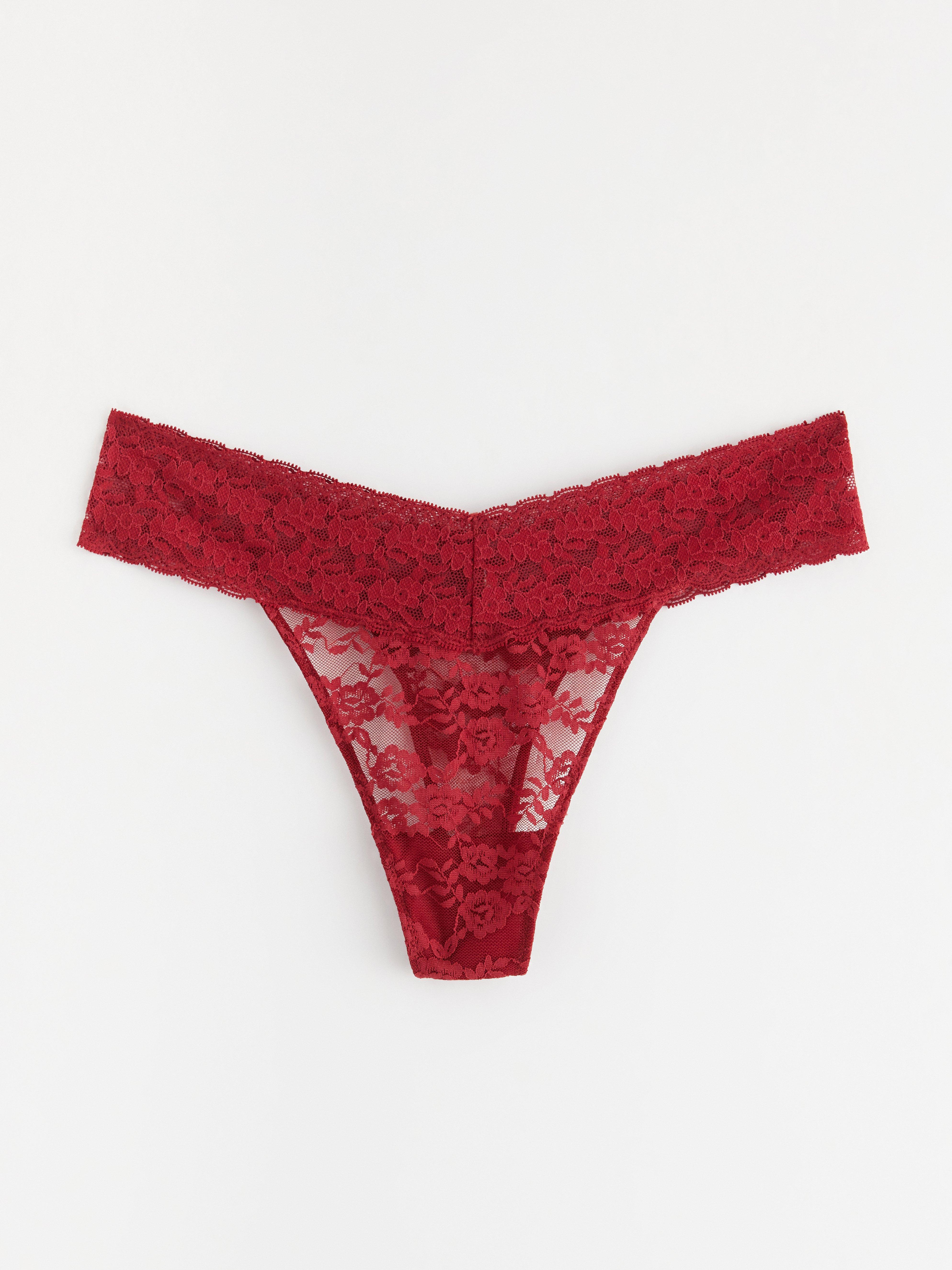 Thong Low - Lingerie - Red
