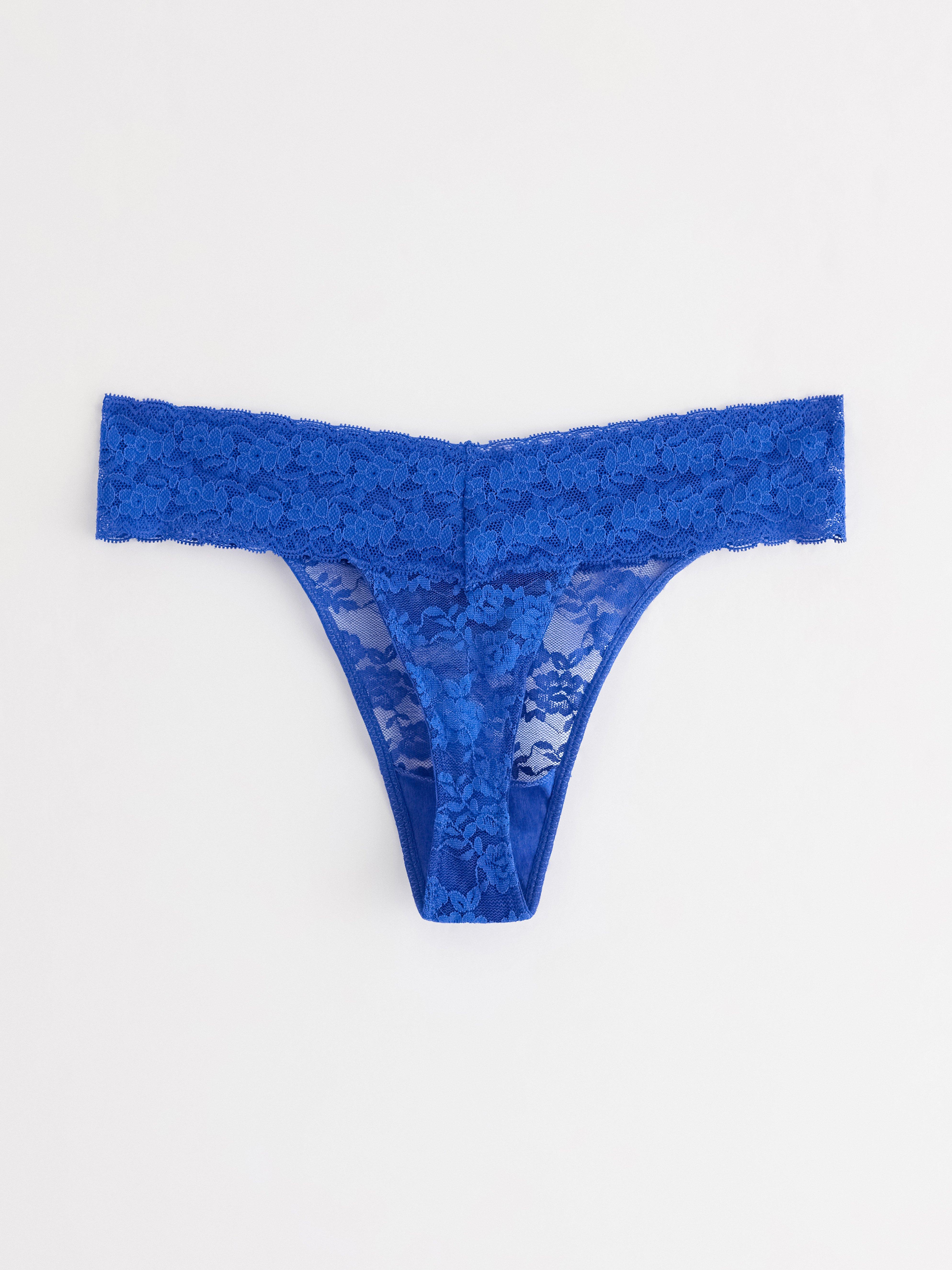 Thong Low - Lingerie - Blue