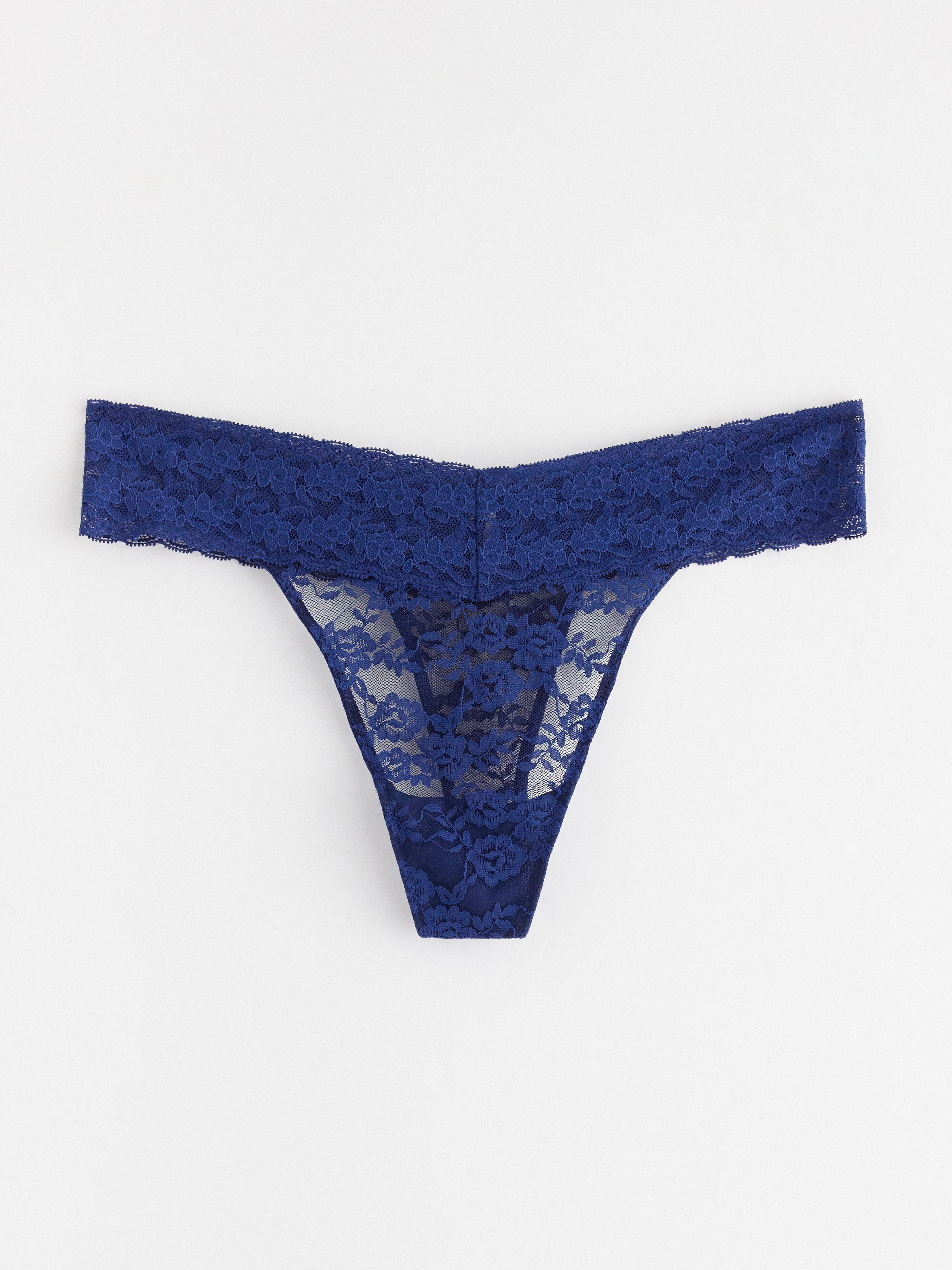 Thong Low - Lingerie - Blue
