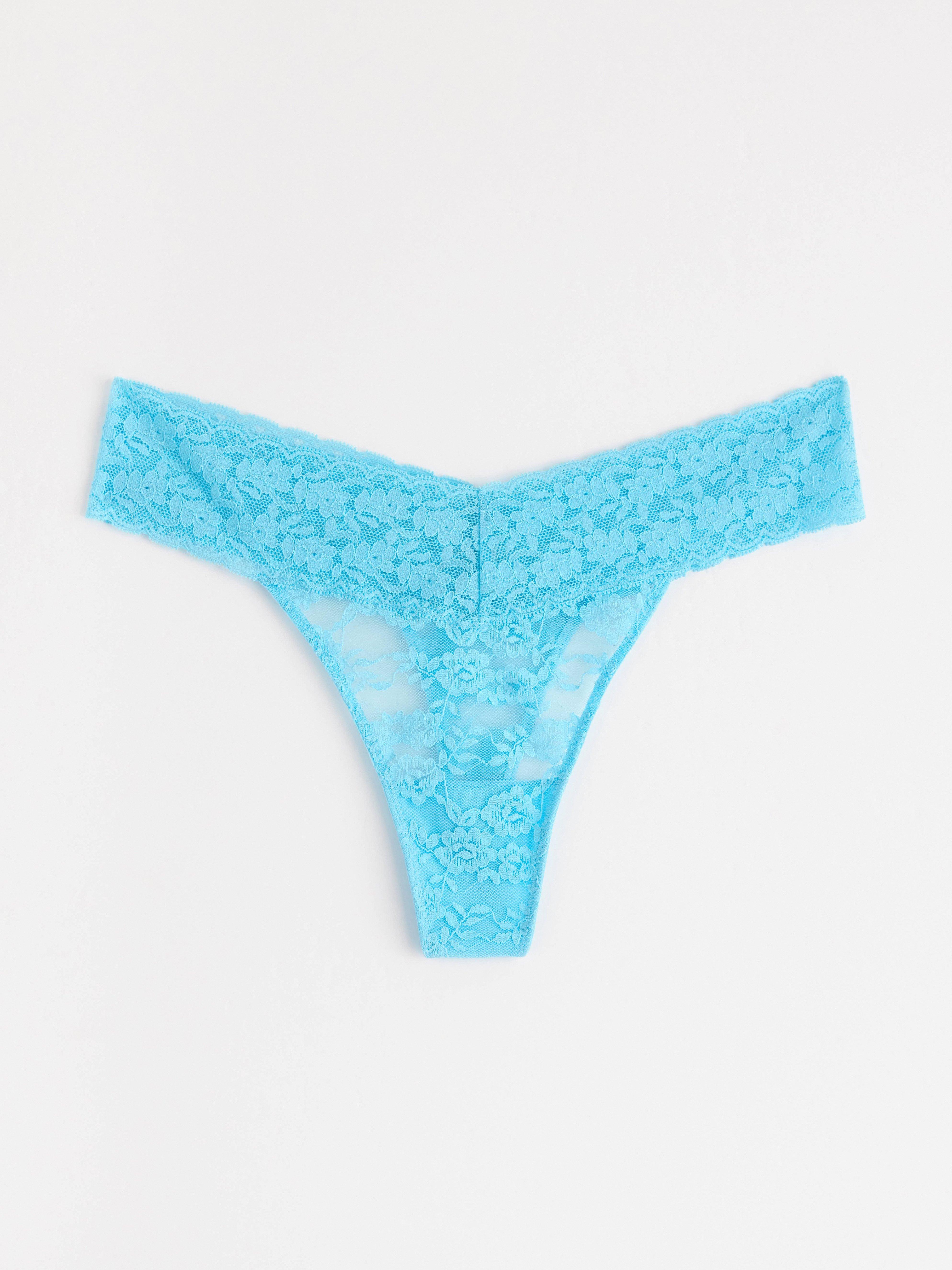 Thong Low - Lingerie - Turquoise