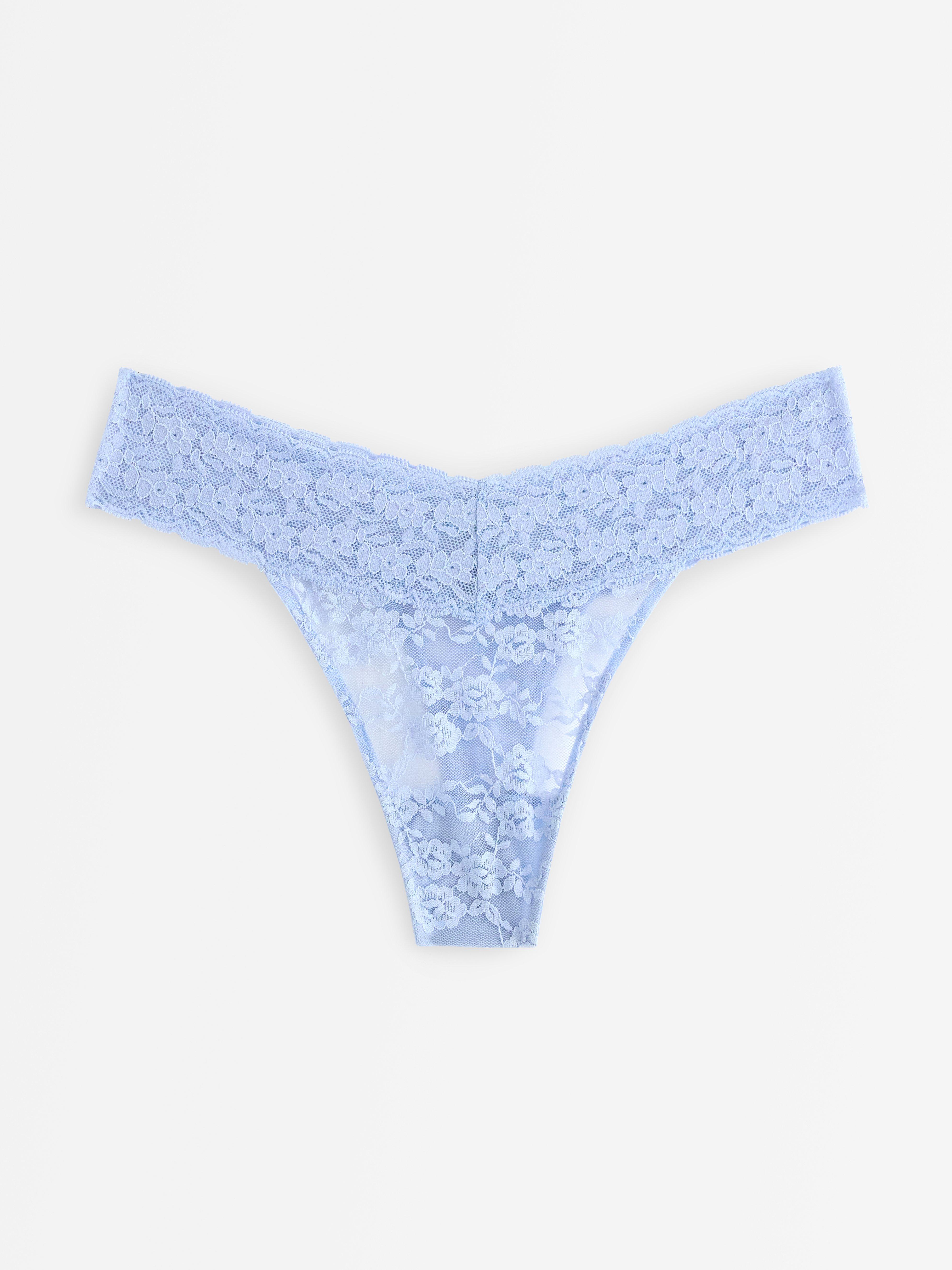 Thong Low - Lingerie - Blue