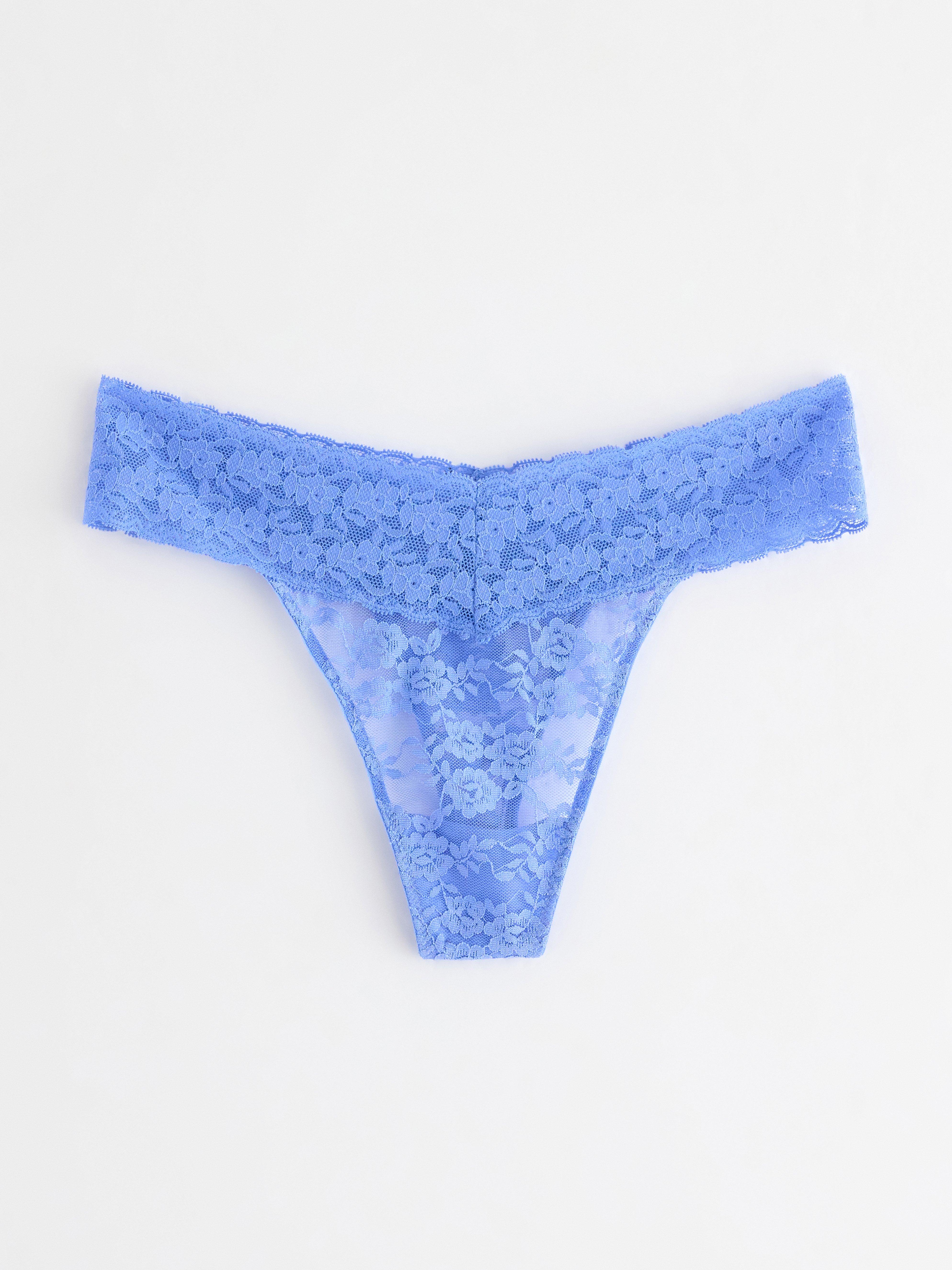 Thong Low - Lingerie - Blue