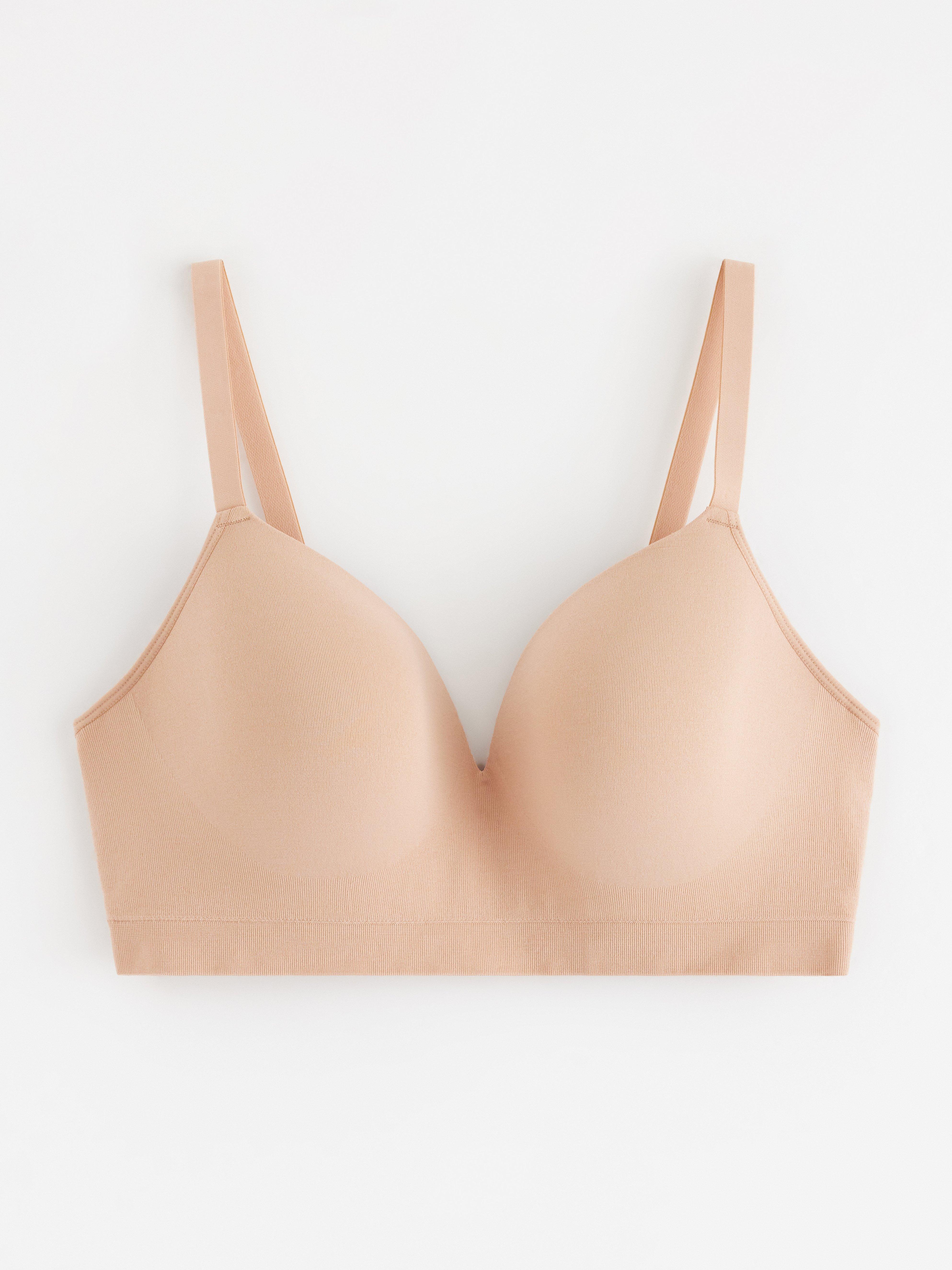 Flora bøjlefri bh - Undertøj - Beige