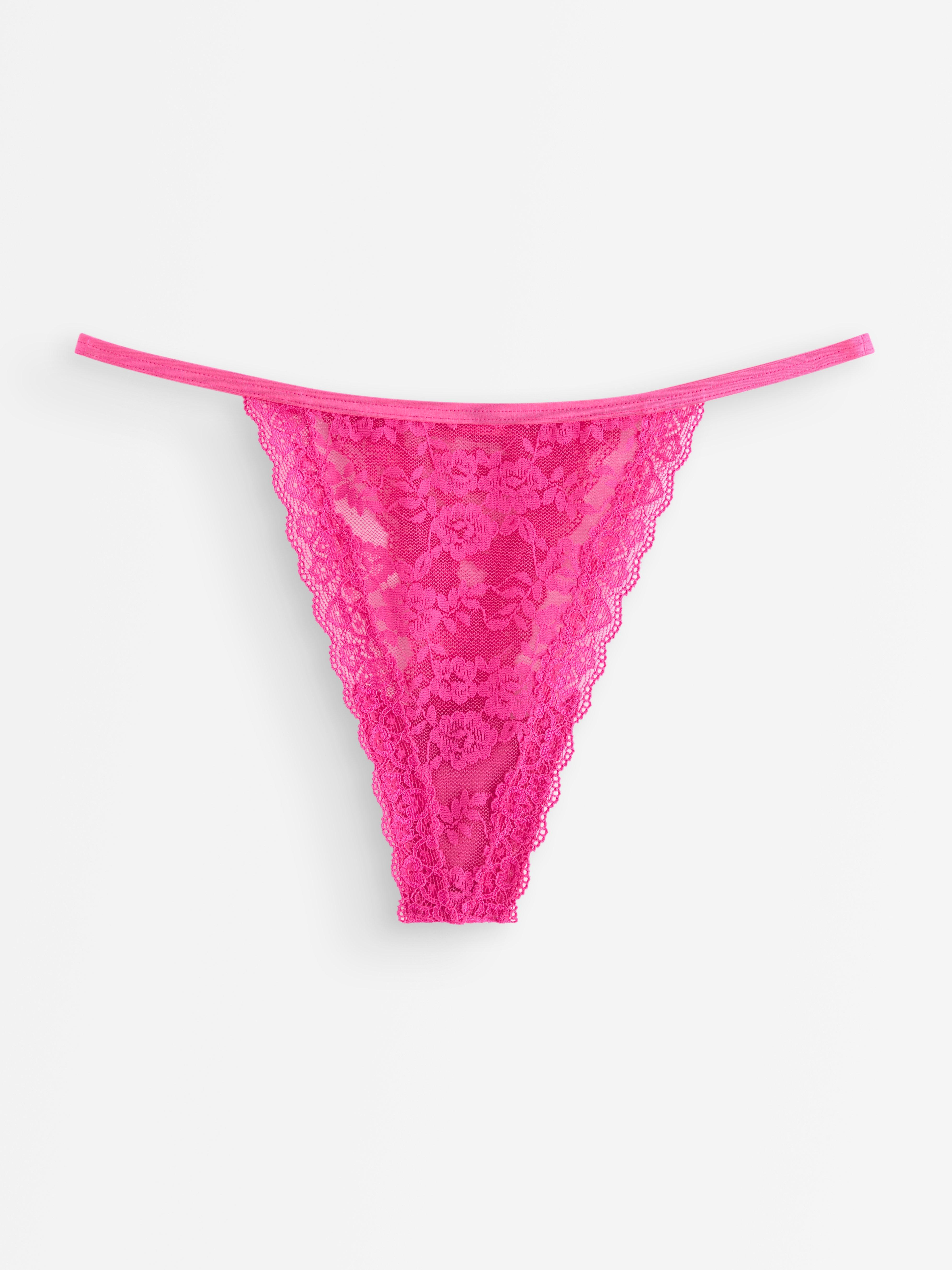 Thong Low - Lingerie - Pink