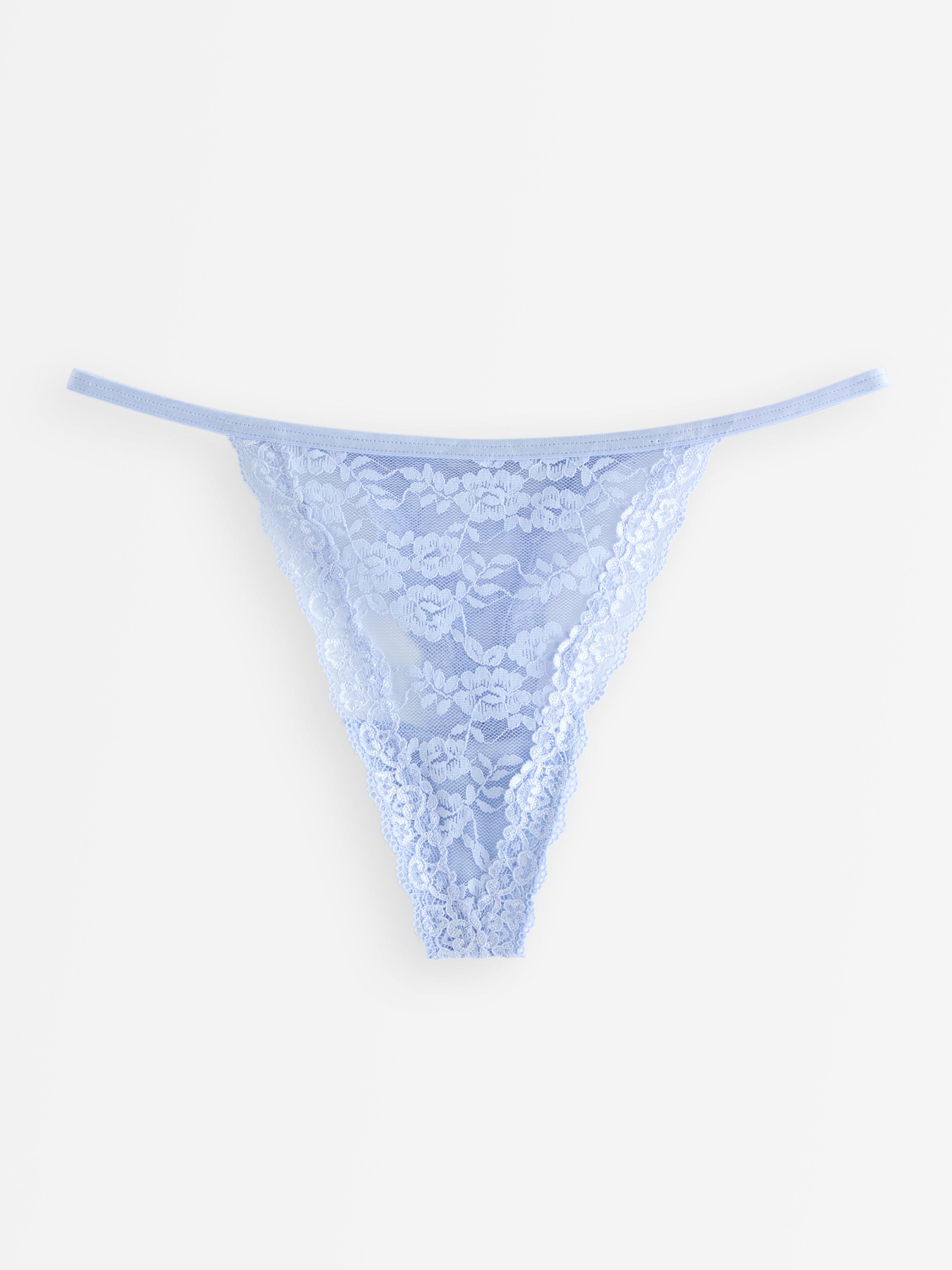 Thong Low - Lingerie - Blue