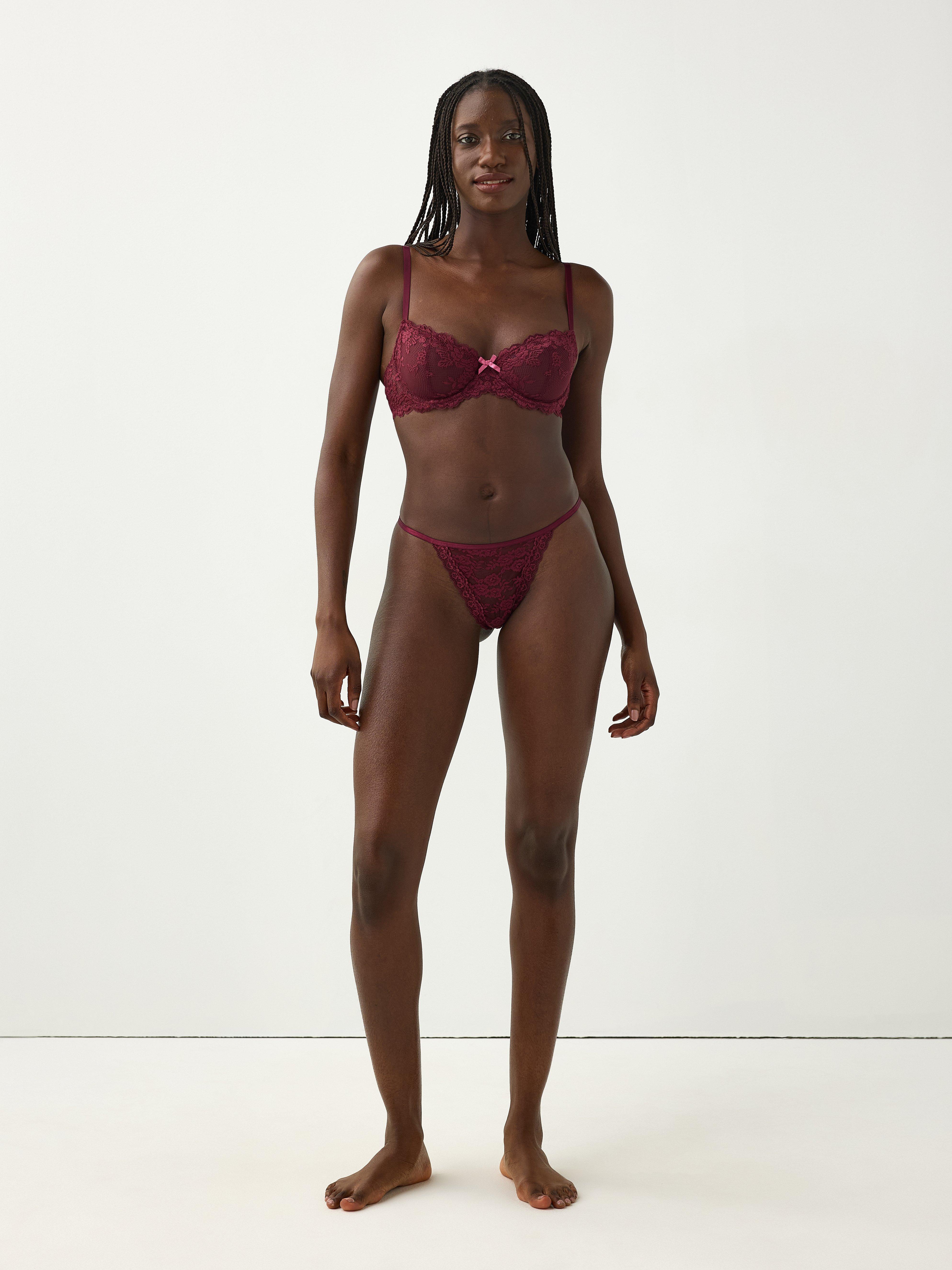Thong Low - Lingerie - Red