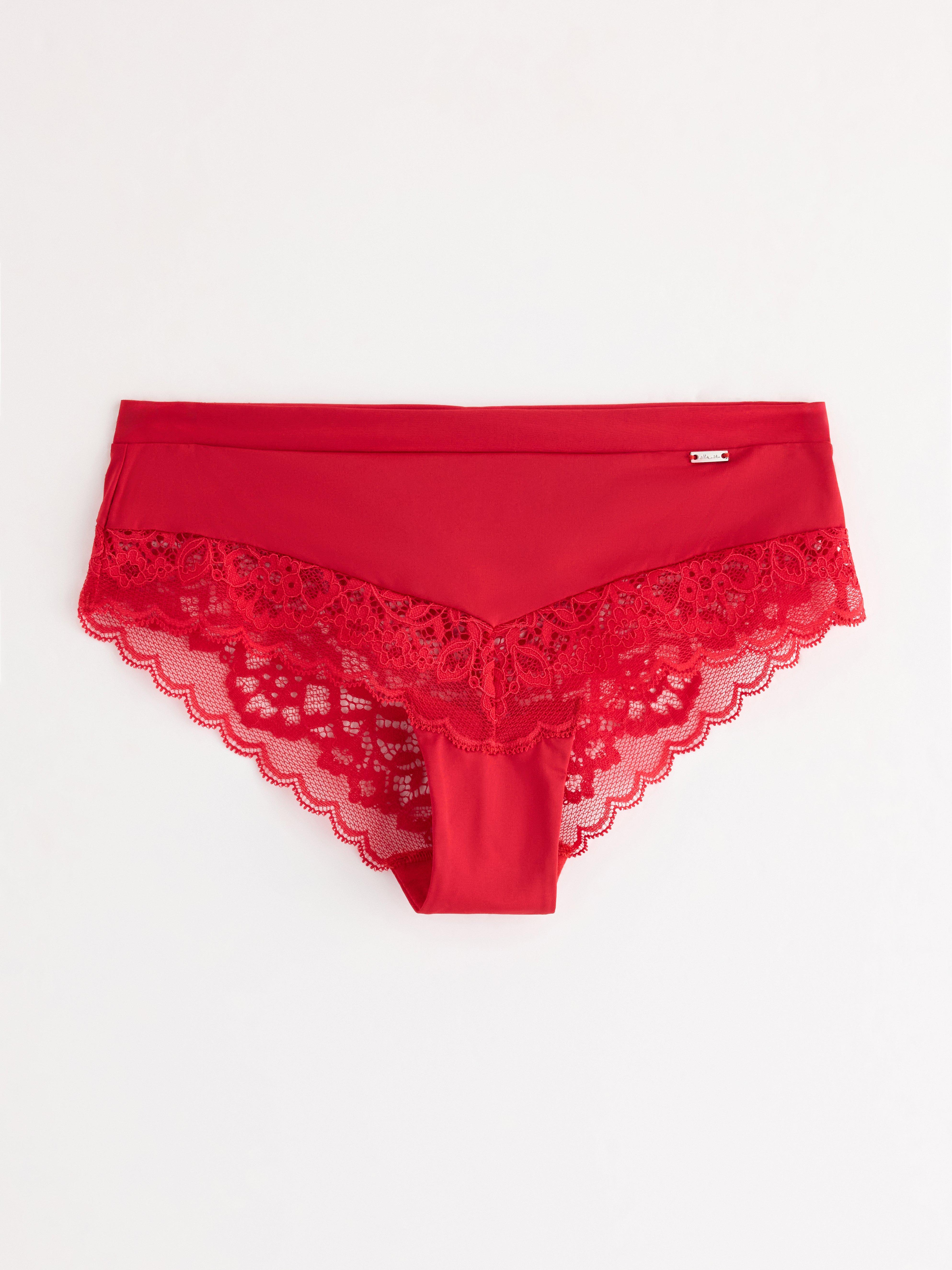 Brazilian Low - Lingerie - Red