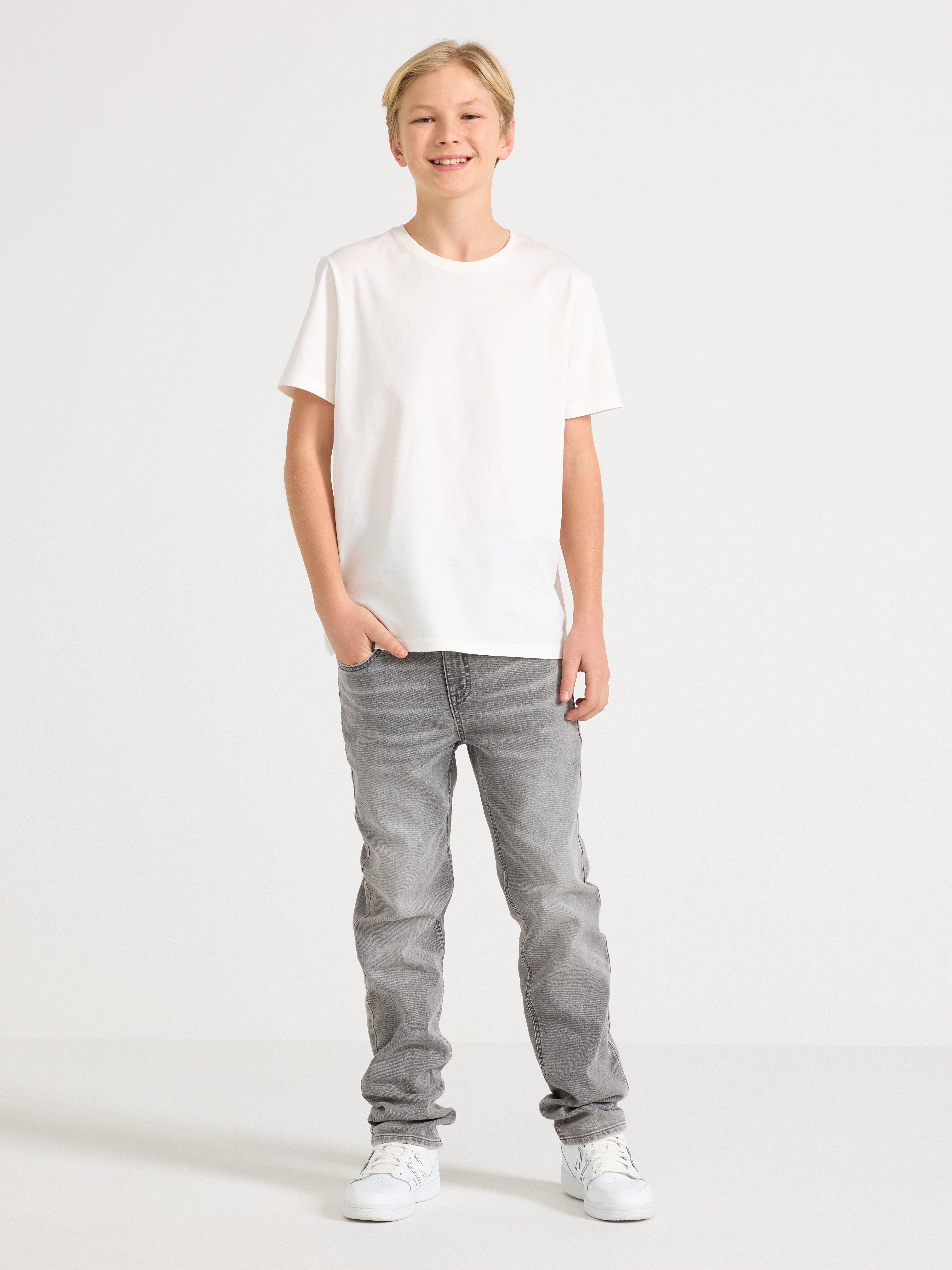 Jeans - Barn - Grå