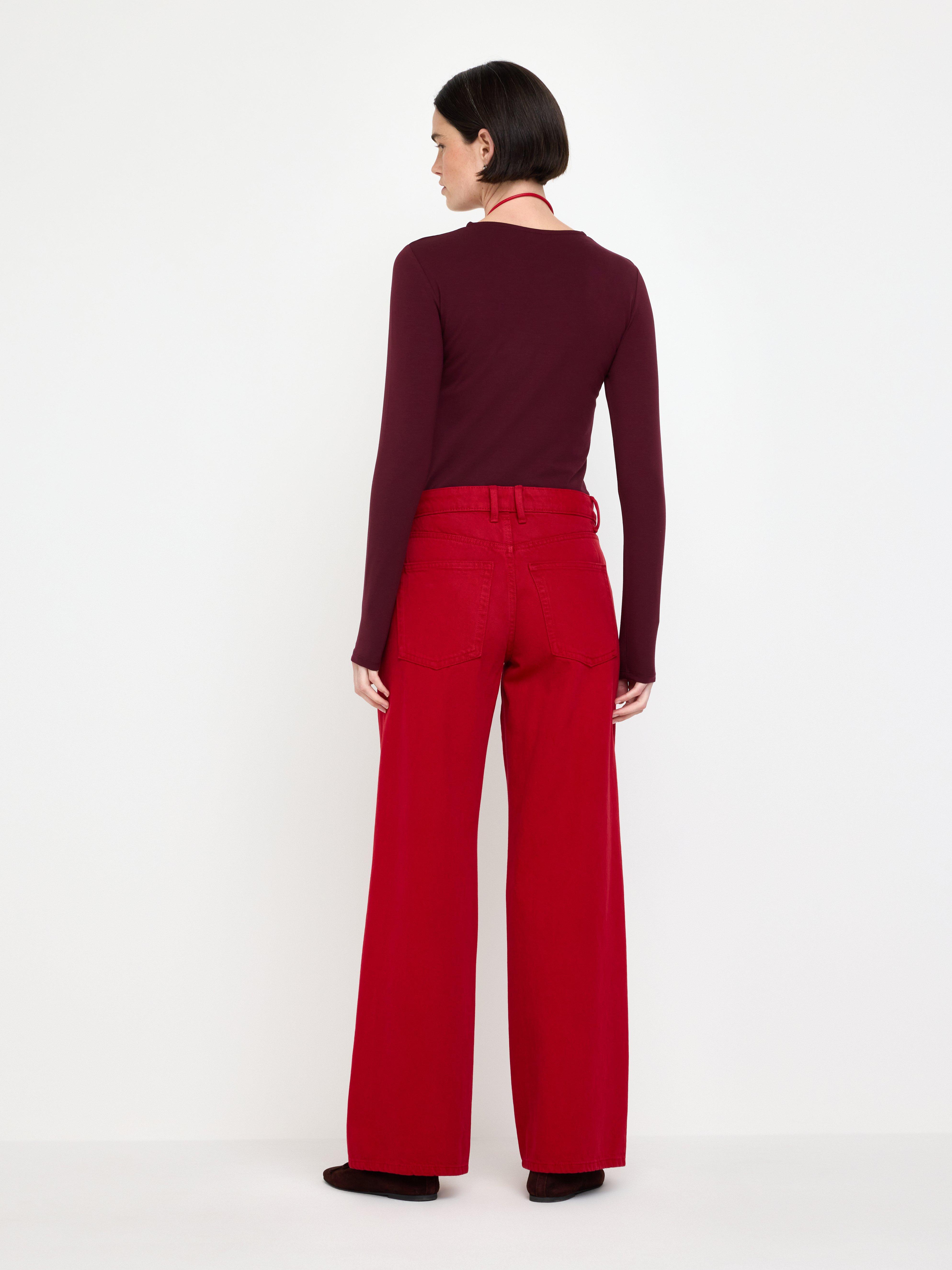 Top - Womens Wear - Red