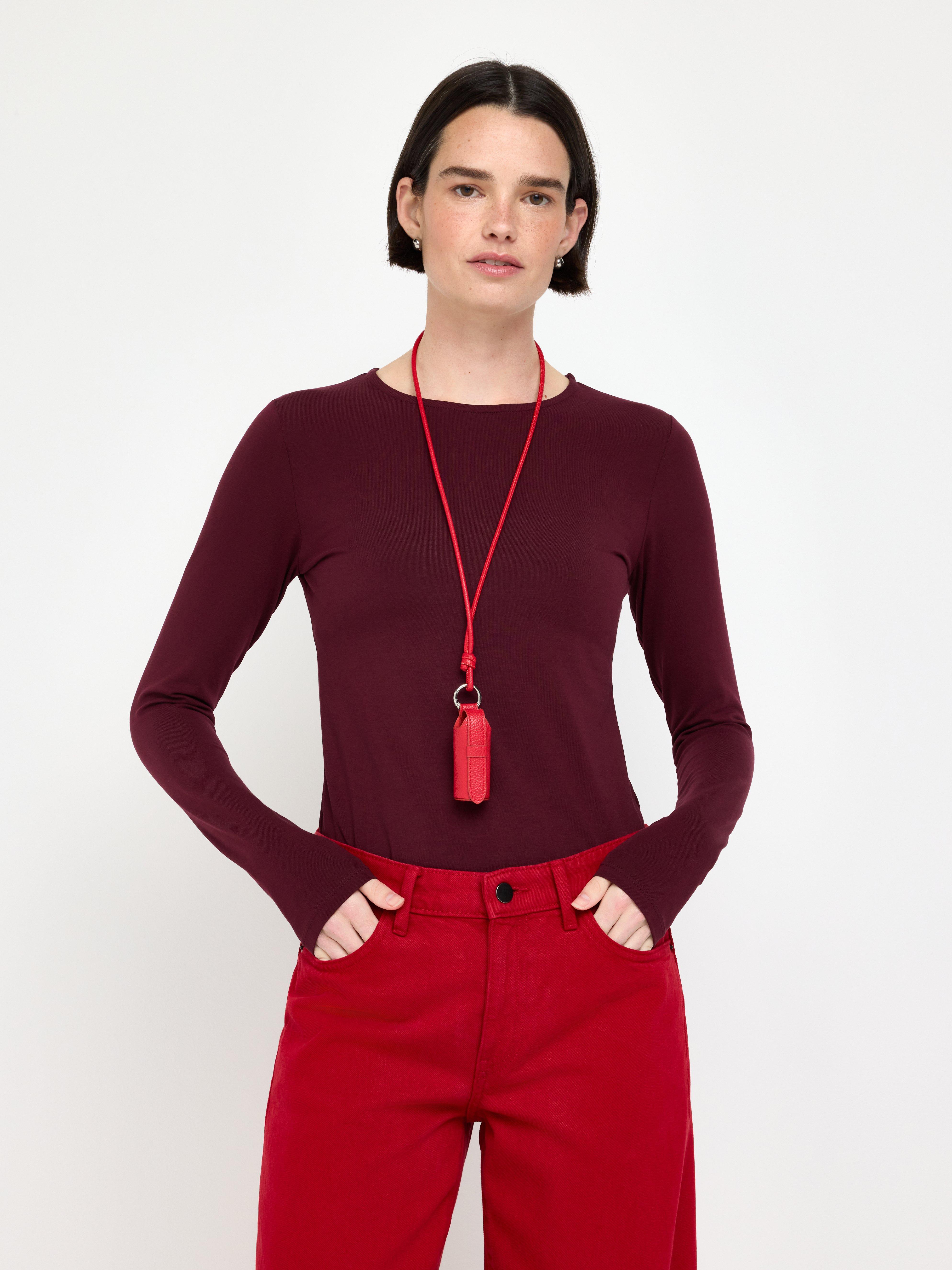Top - Womens Wear - Red
