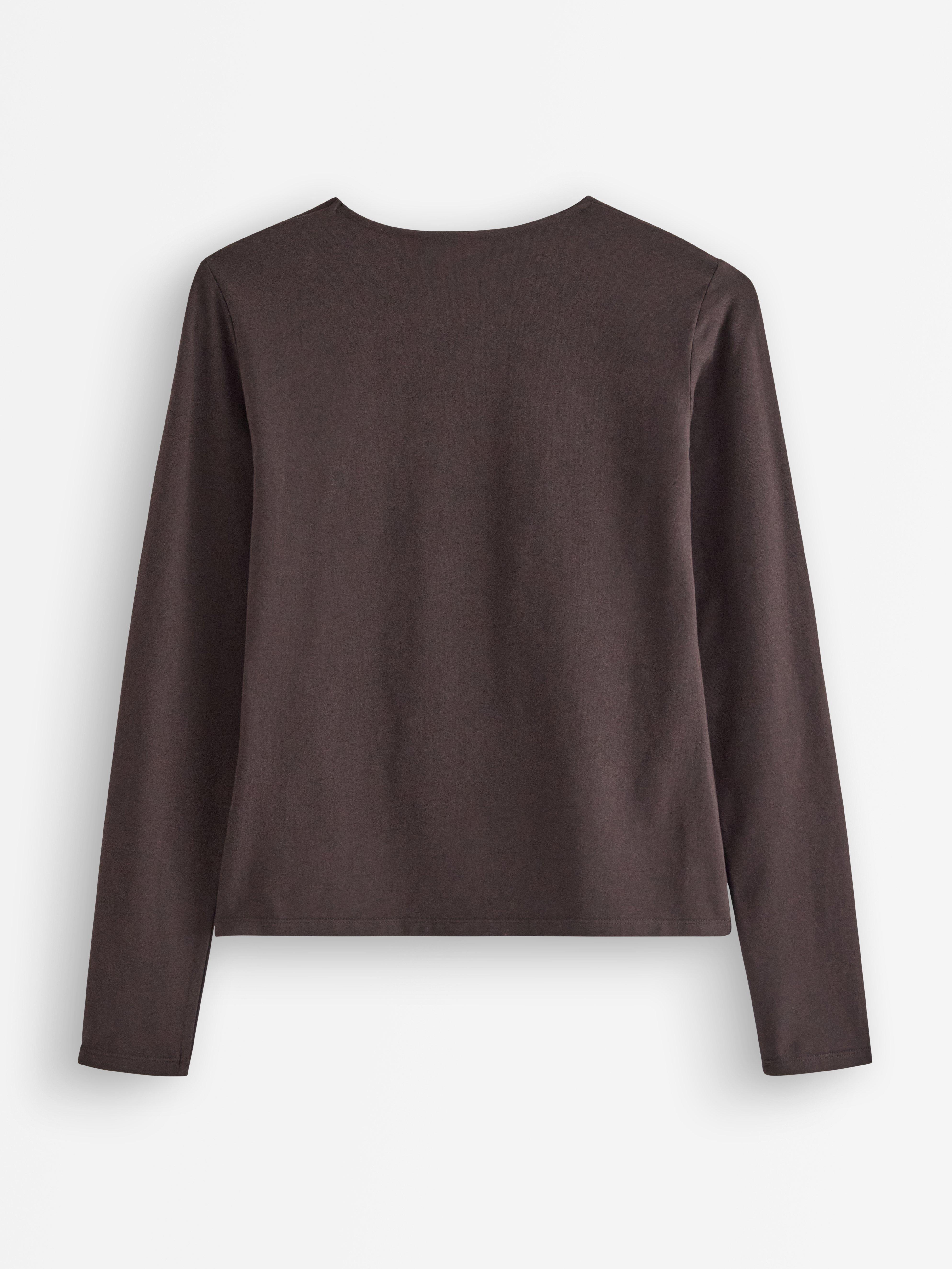 Top - Womens Wear - Brown
