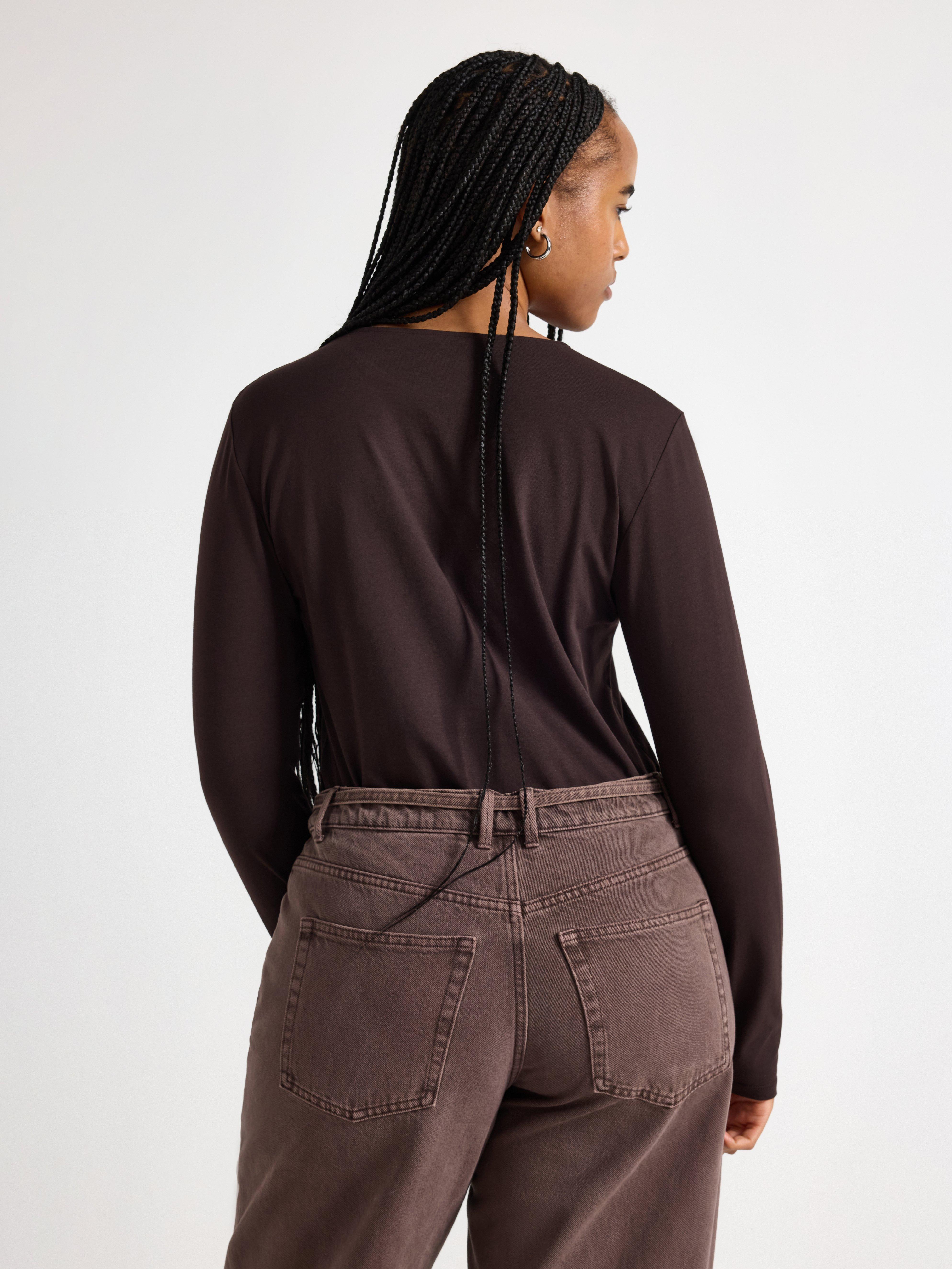 Top - Womens Wear - Brown