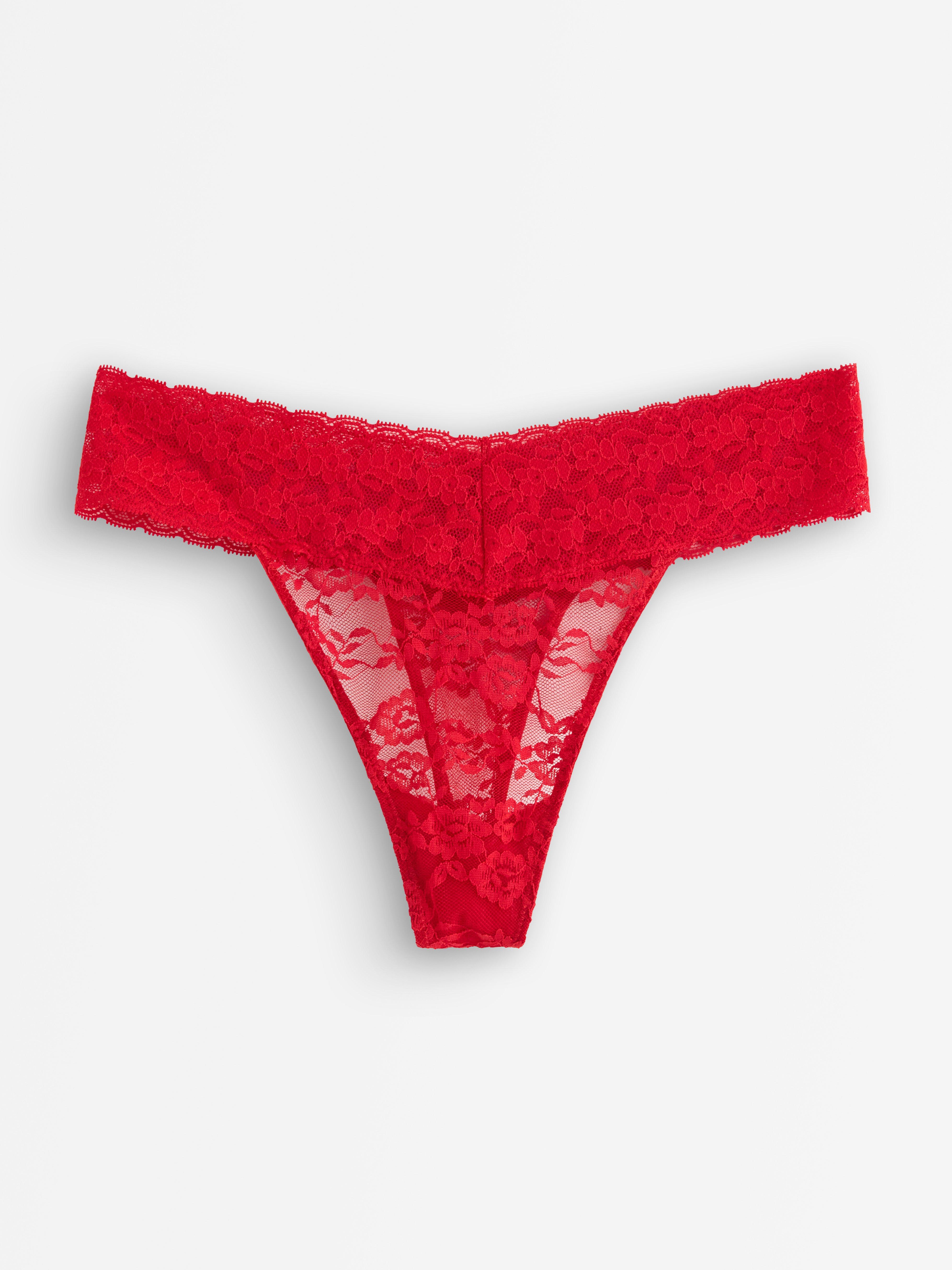 Thong Low - Lingerie - Red