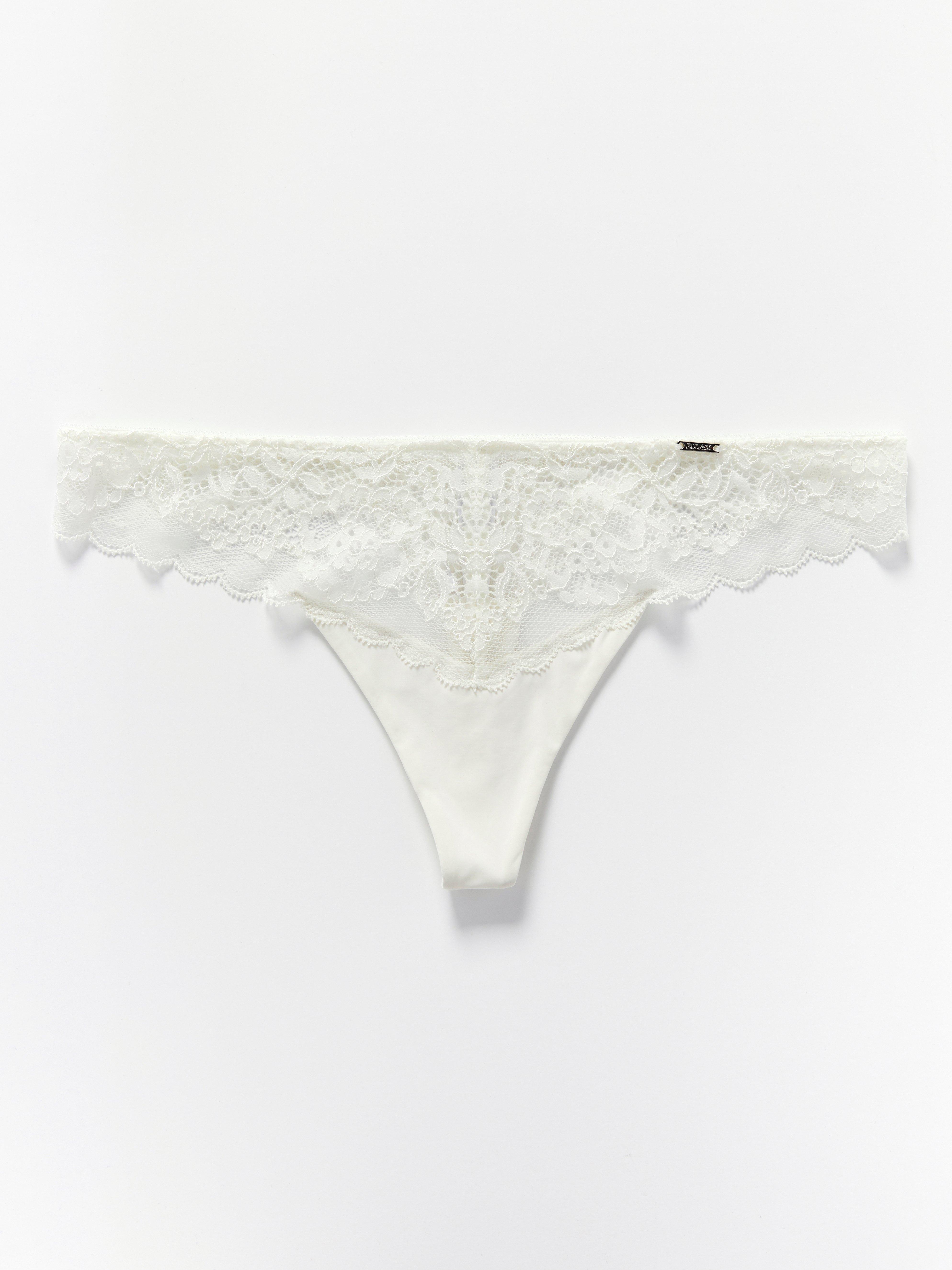Thong Low - Lingerie - White