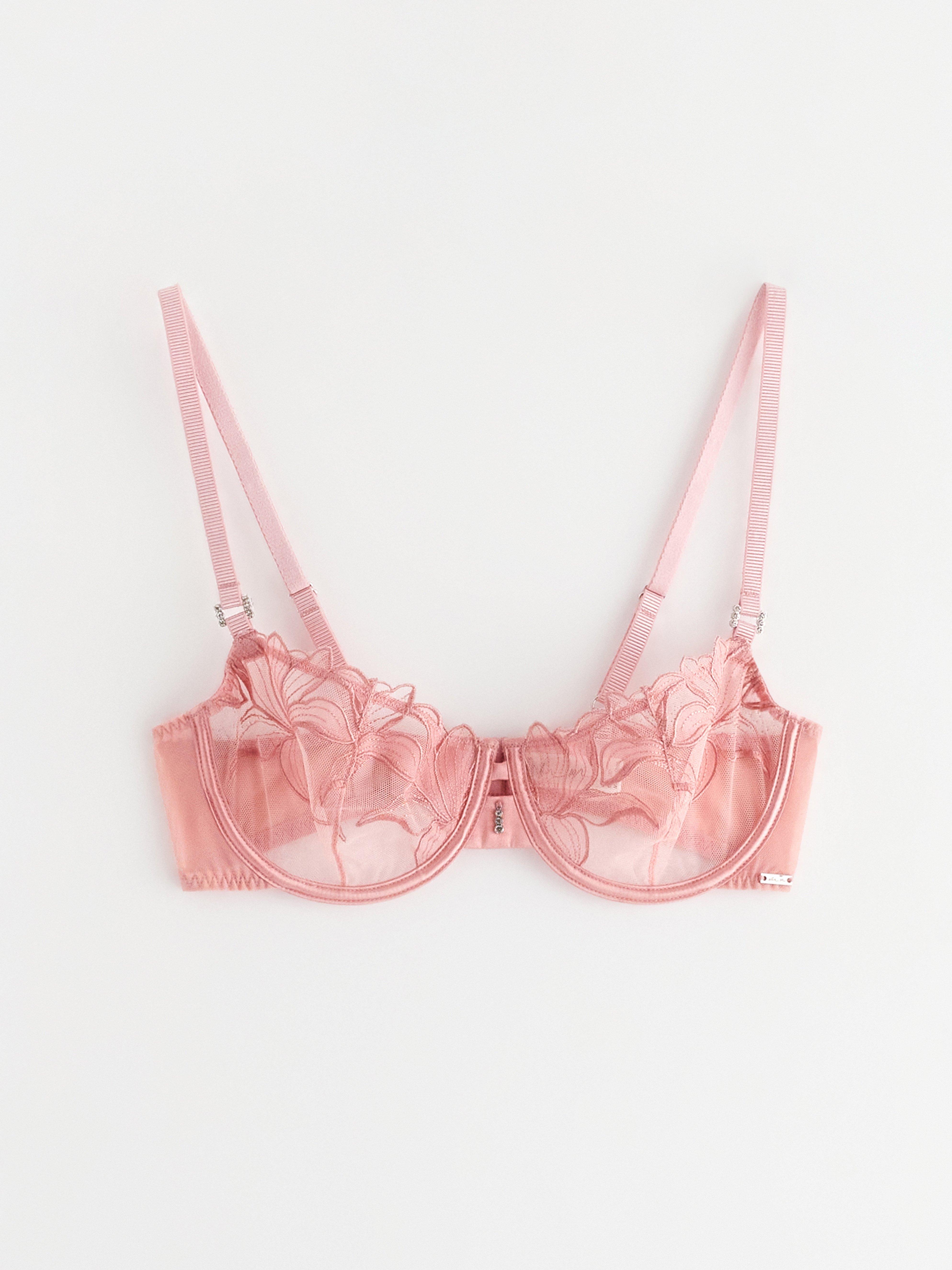 Ovadderad bh - Underkläder - Rosa
