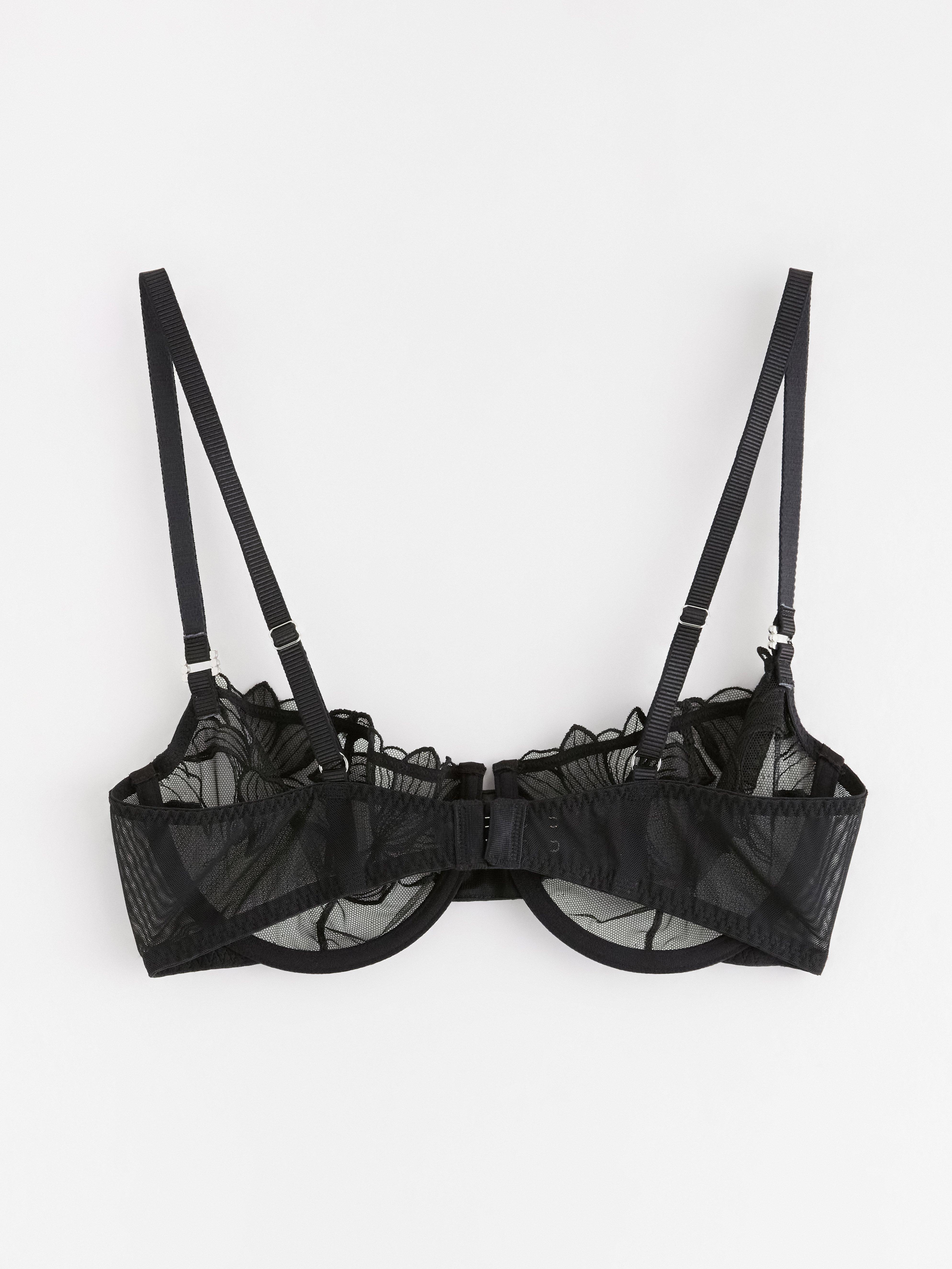 Unpadded Bra - Lingerie - Black