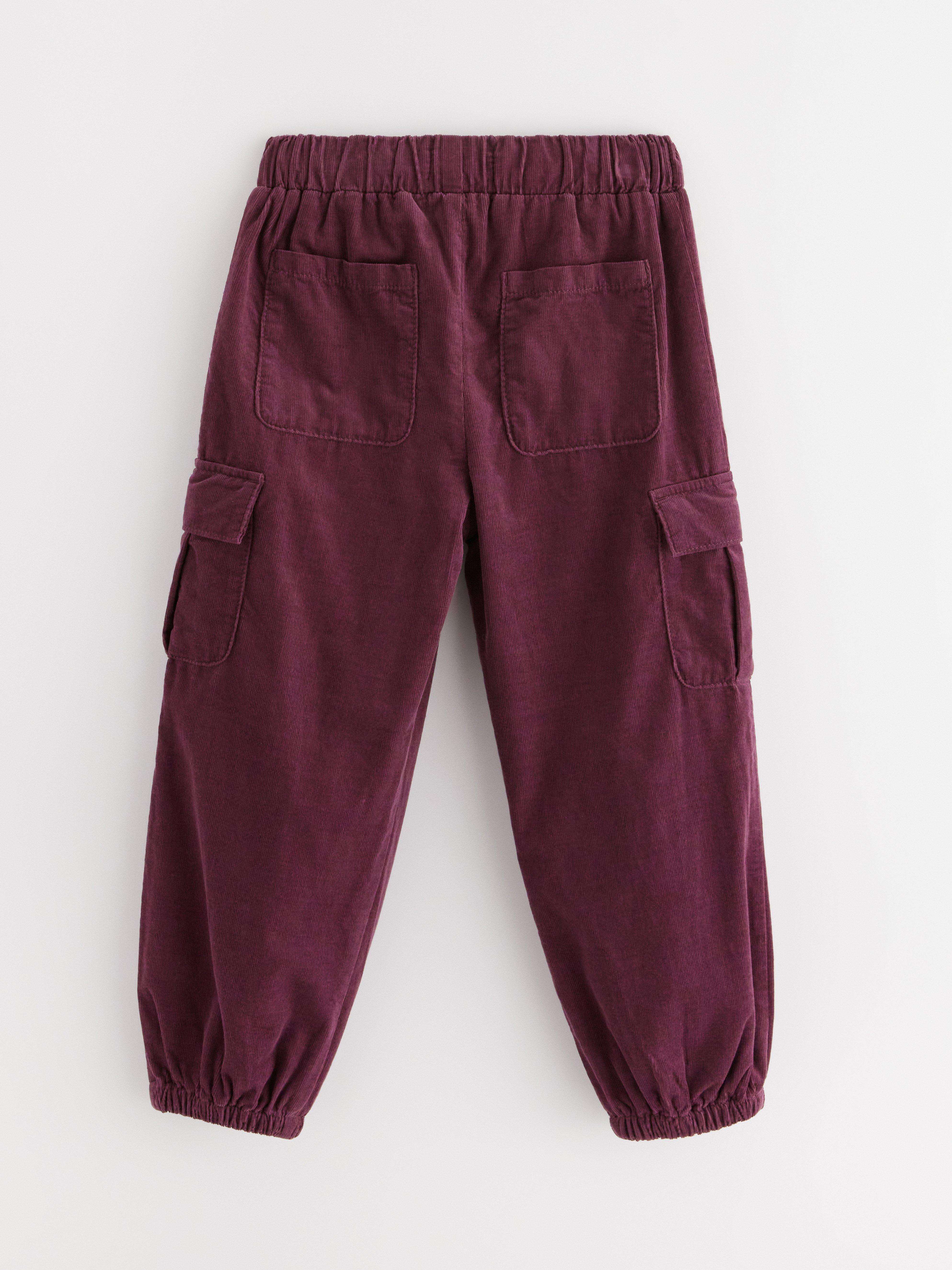 Cargo Trousers - Kids Wear - Lilac