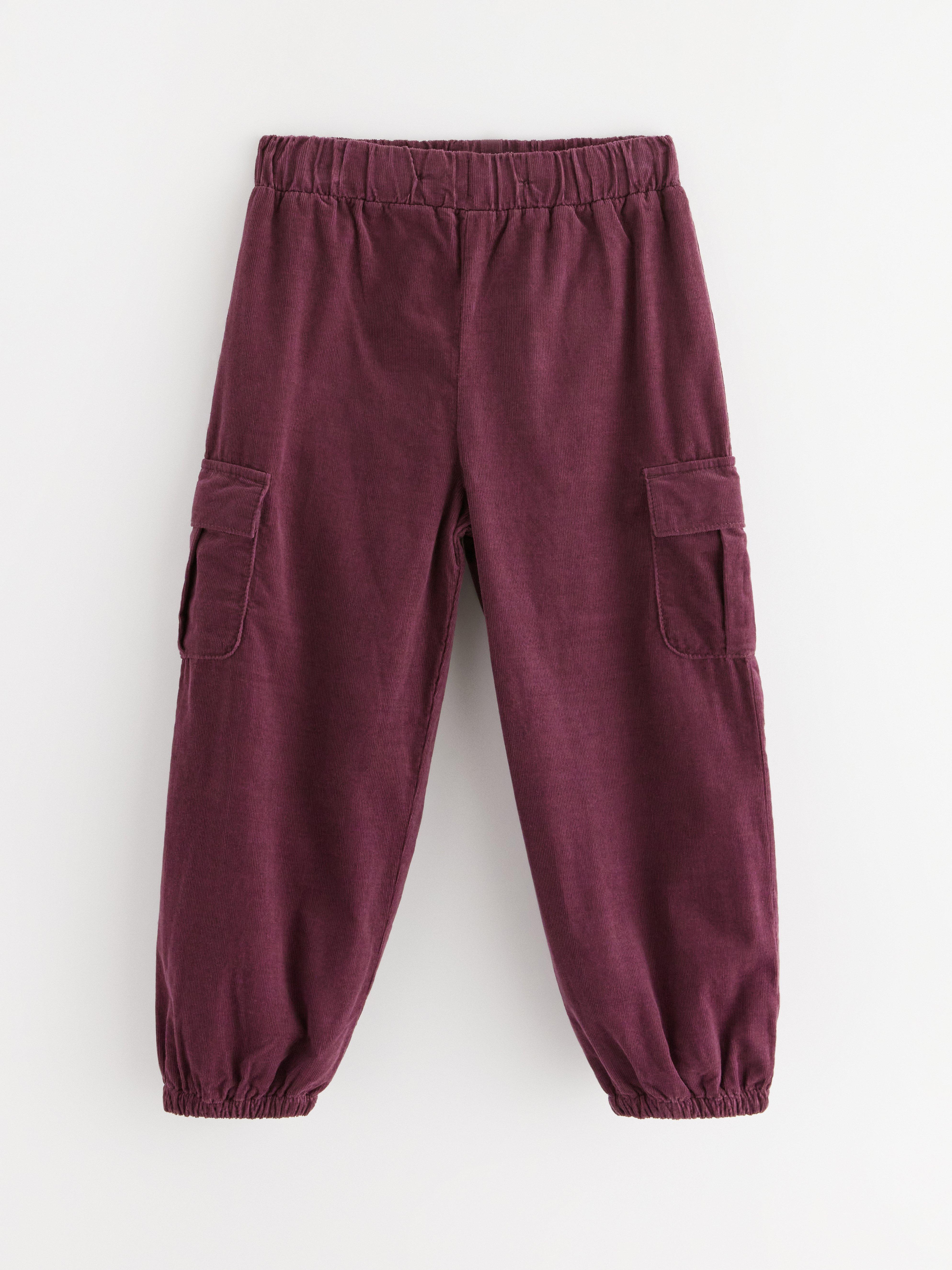 Cargo Trousers - Kids Wear - Lilac